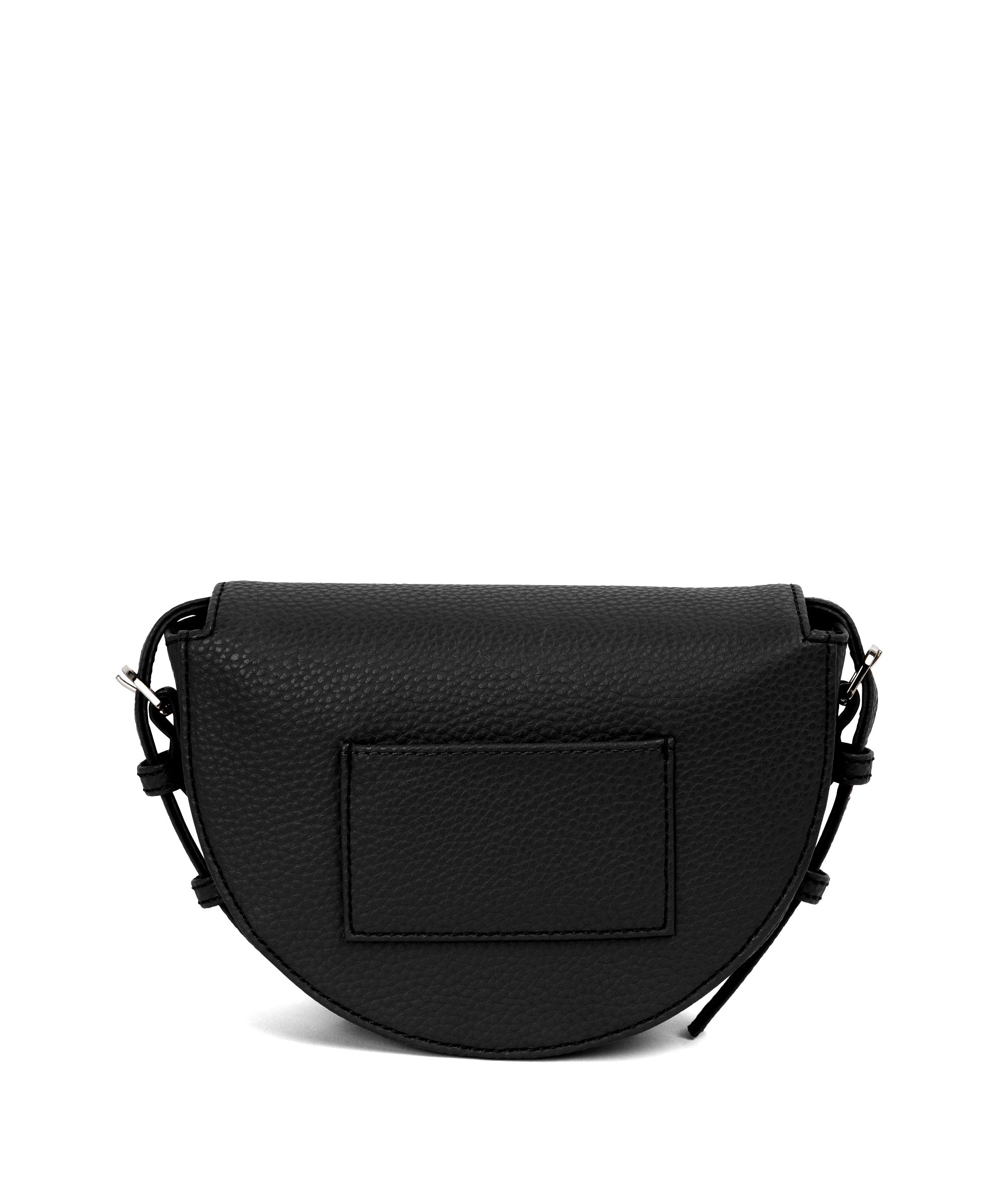 Matt & Nat Purity Twill Satteltasche schwarz vegan