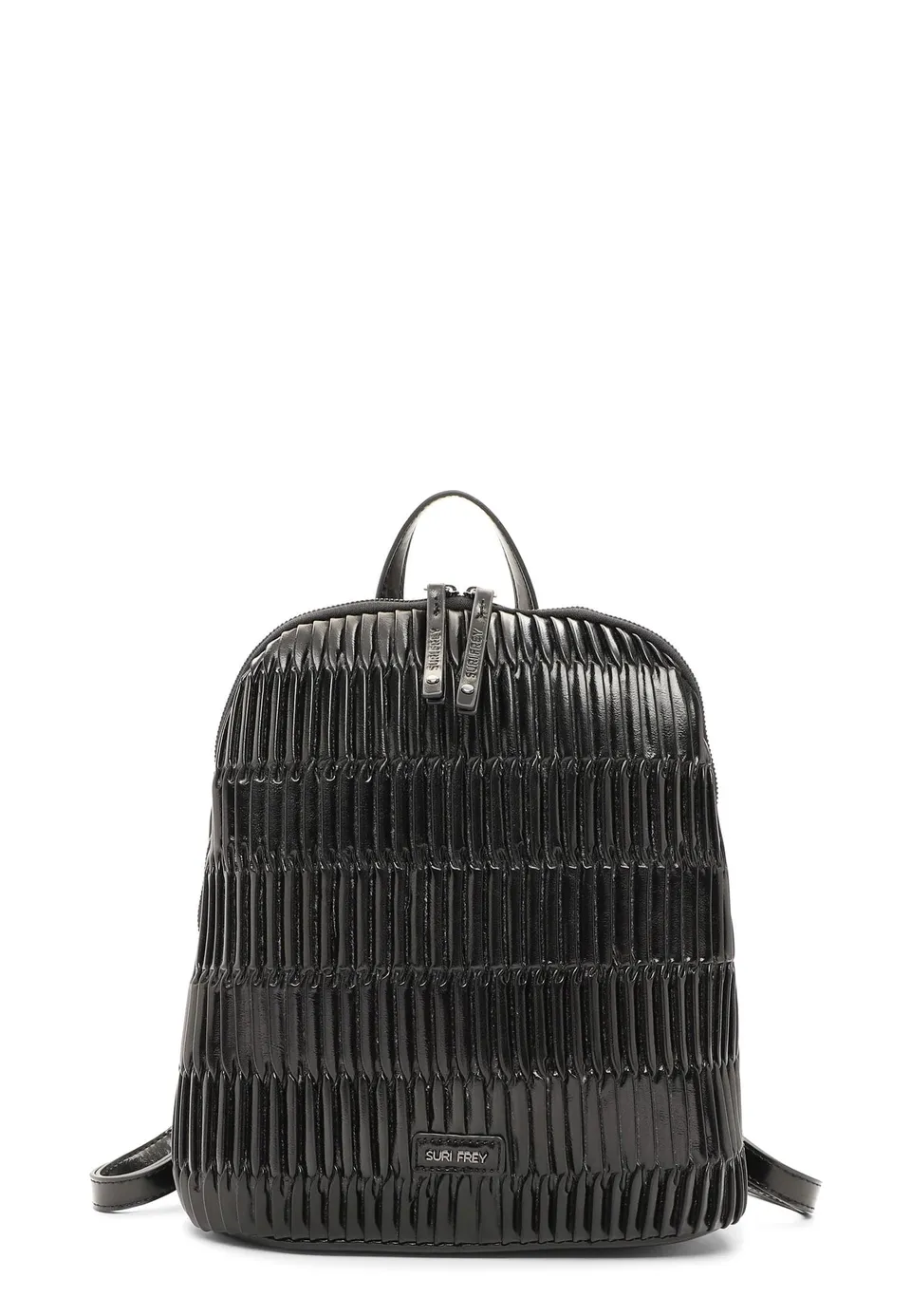 SURI FREY SFY Gaby Backpack Rucksack Schwarz Relief