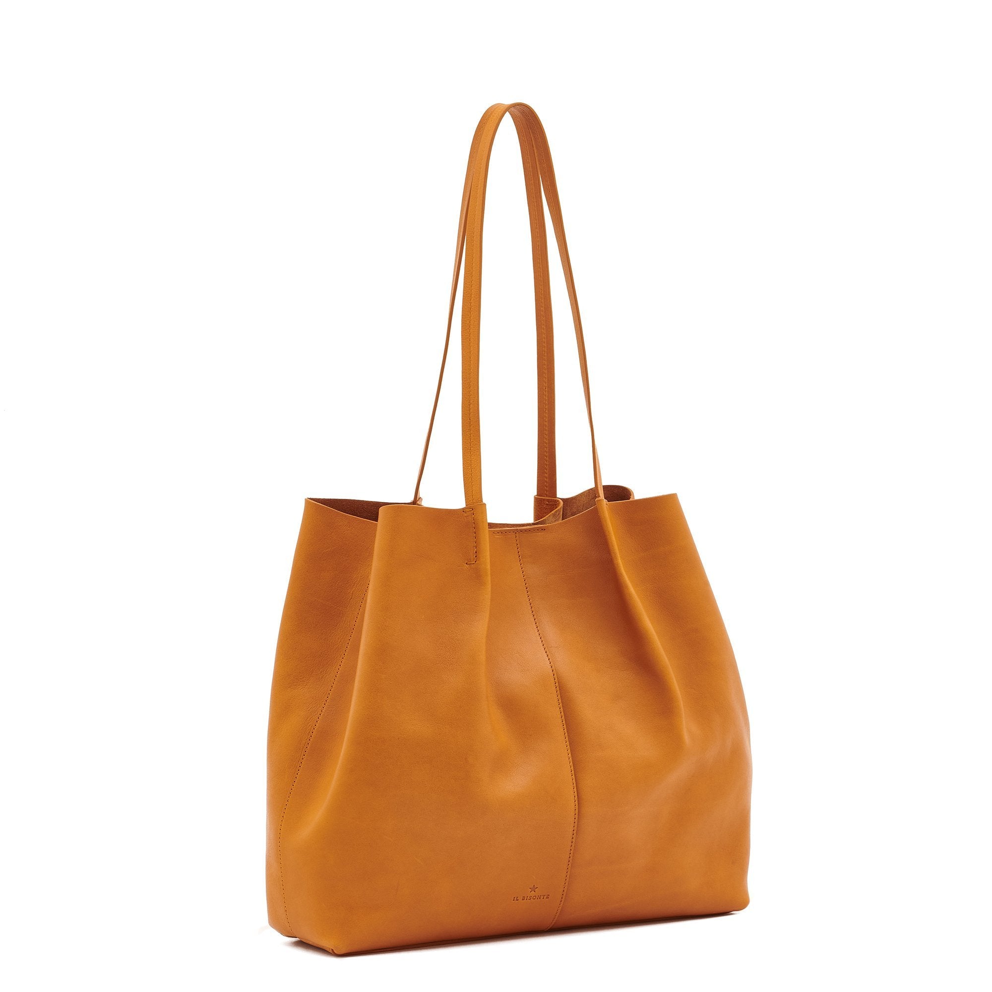 Il Bisonte Nina Shopper Natur Vollleder Damen