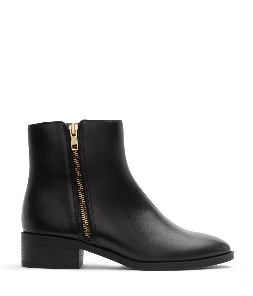 Matt & Nat Liman Stiefelette Schwarz vegan Gr. 38