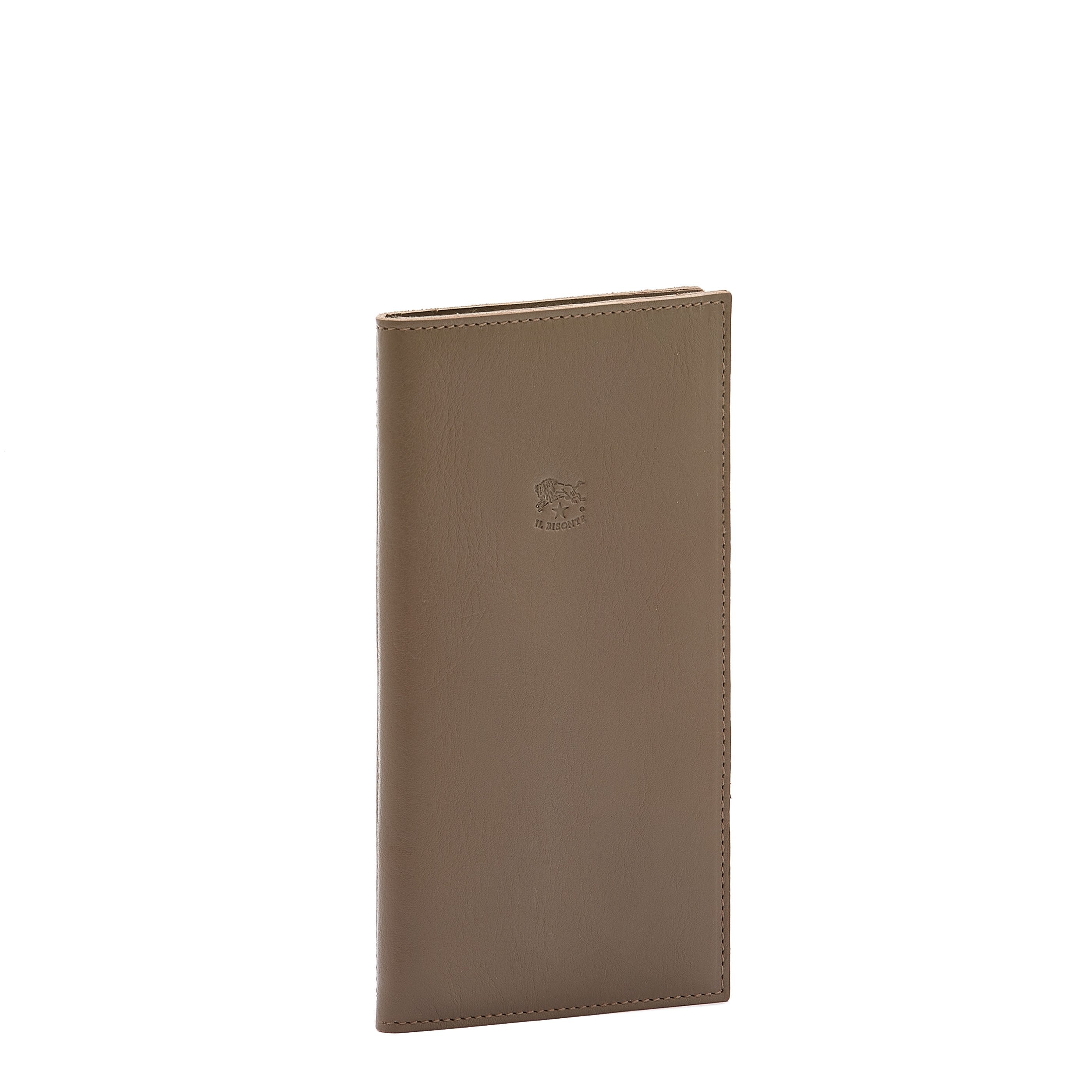 Il Bisonte Portemonnaie Tortora Vollleder Unisex