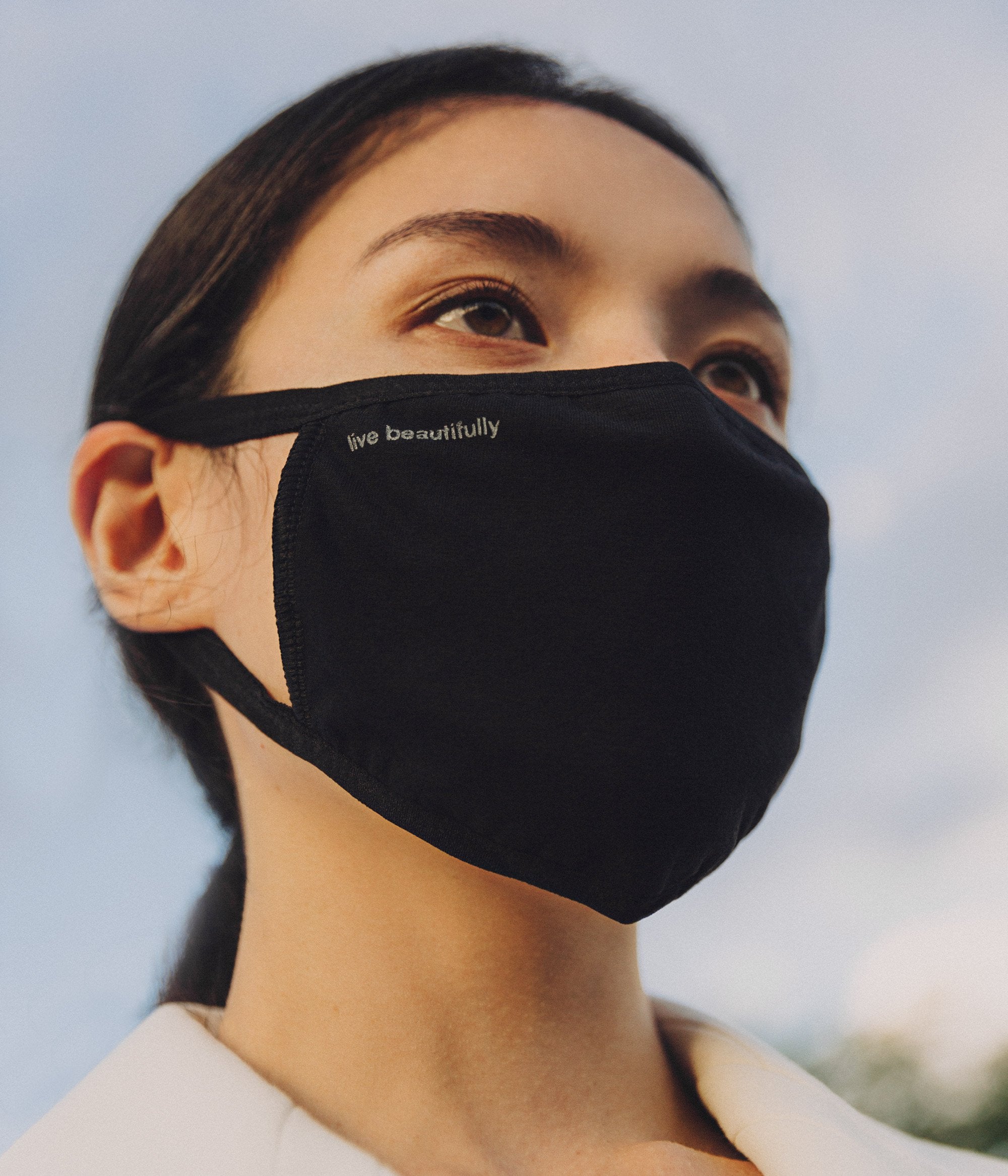 Matt & Nat Mask Stoffmaske Schwarz Baumwolle
