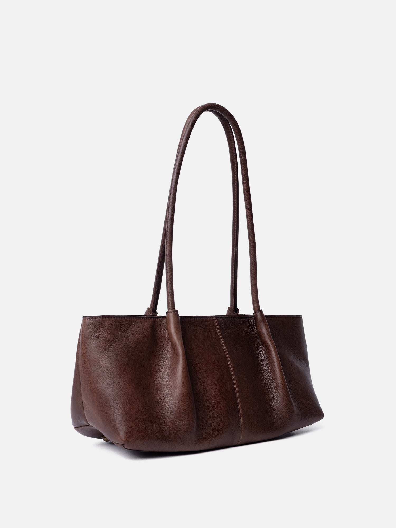 RE:DESIGNED Sille Handtasche Woodsmoke Vollleder