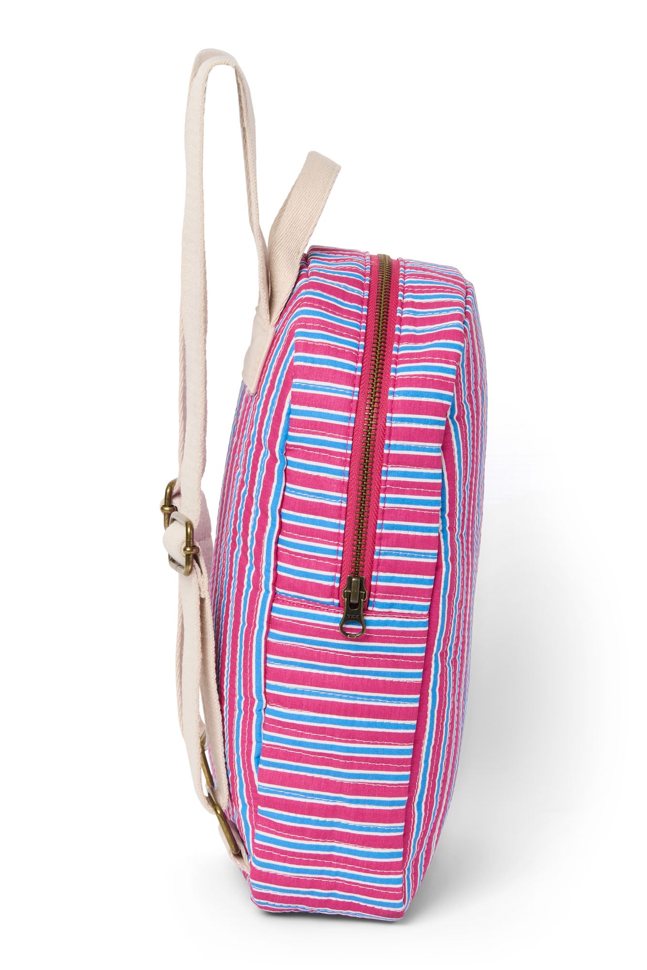 Studio Noos Poplin Striped Mini Rucksack Himbeer Kinder