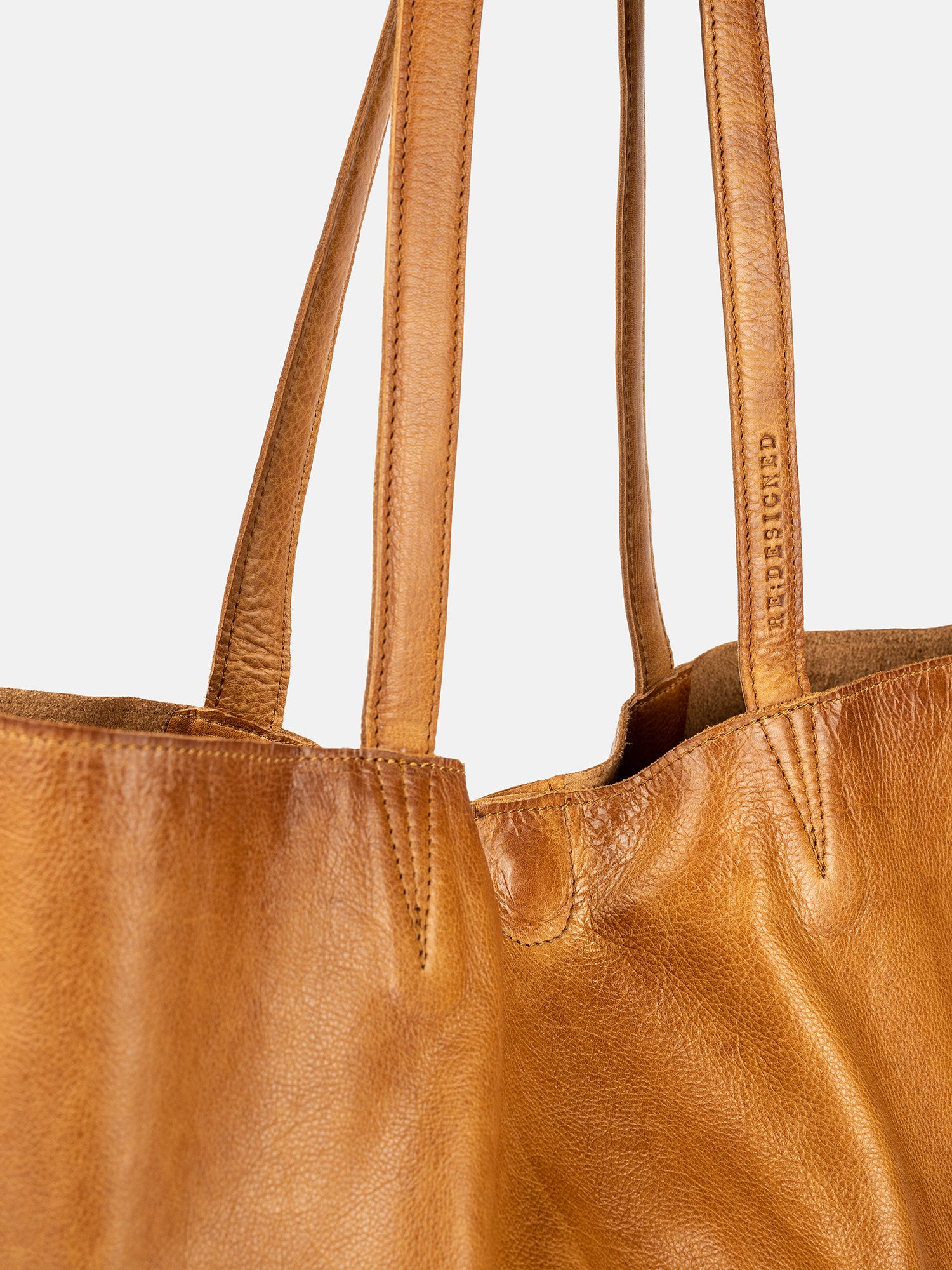 RE:DESIGNED Marlo Urban Shopper Burned Tan Vollleder
