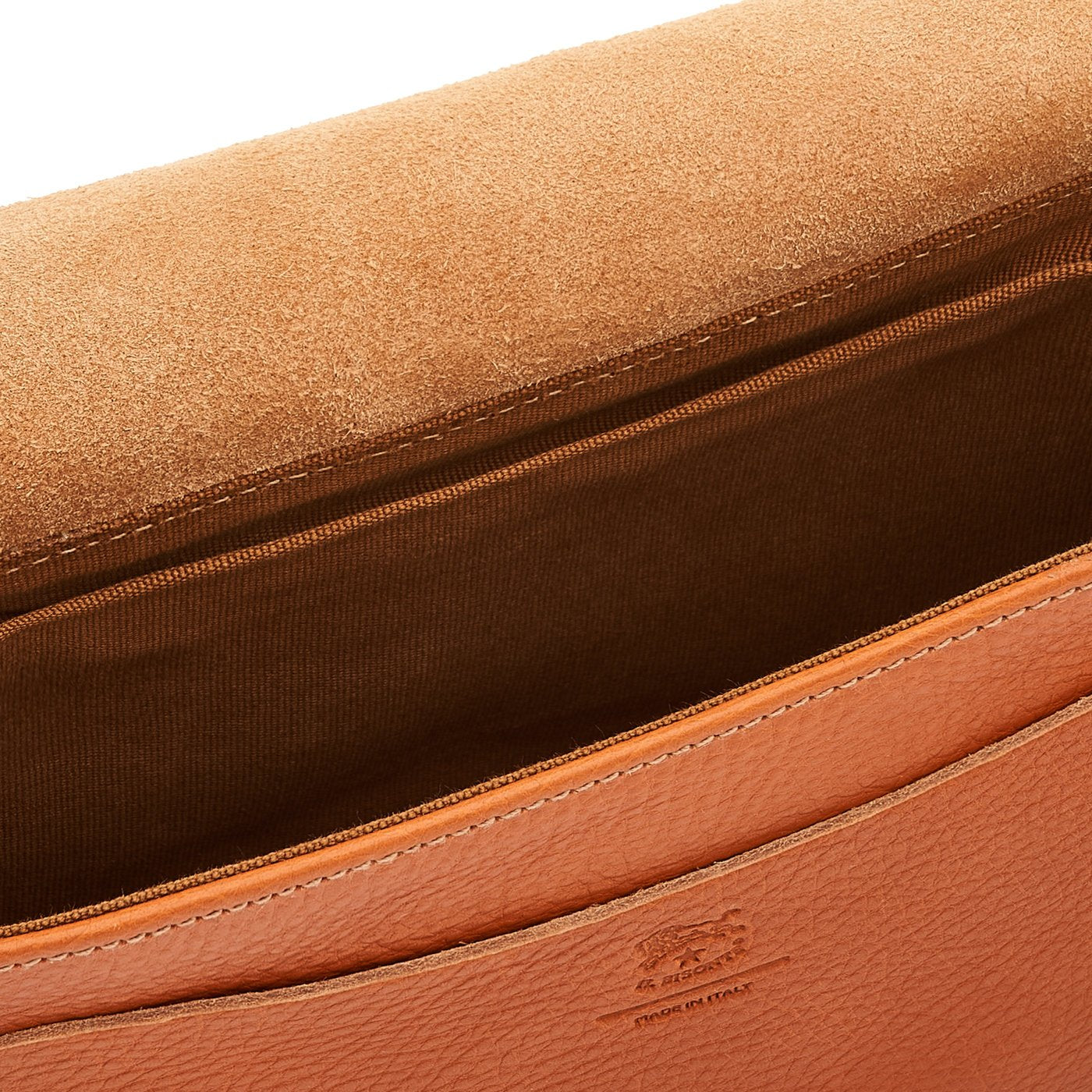 Il Bisonte Fausta Small Handtasche Caramello Leder