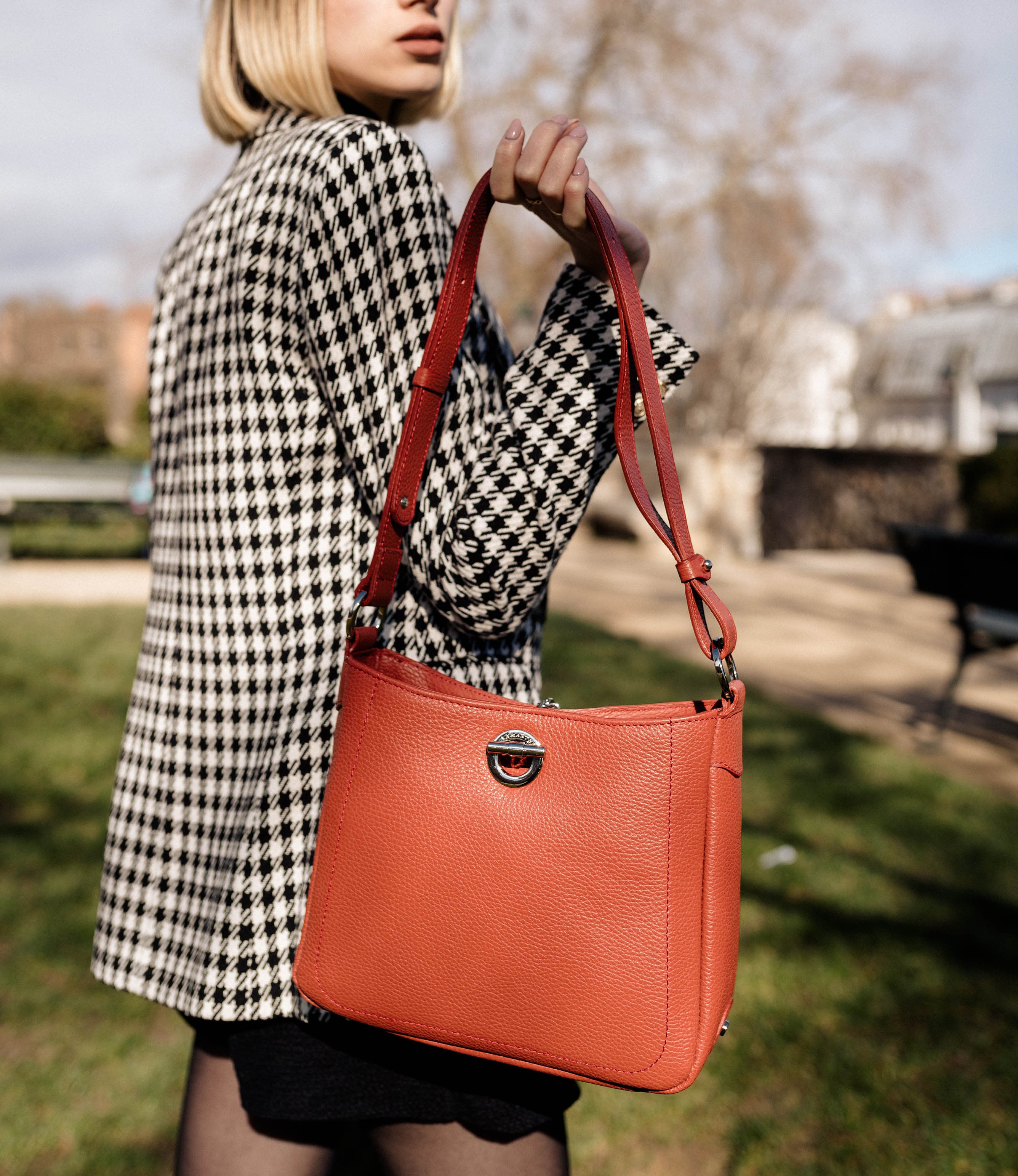 Lamarthe Paris Umhängetasche Clay Vollleder