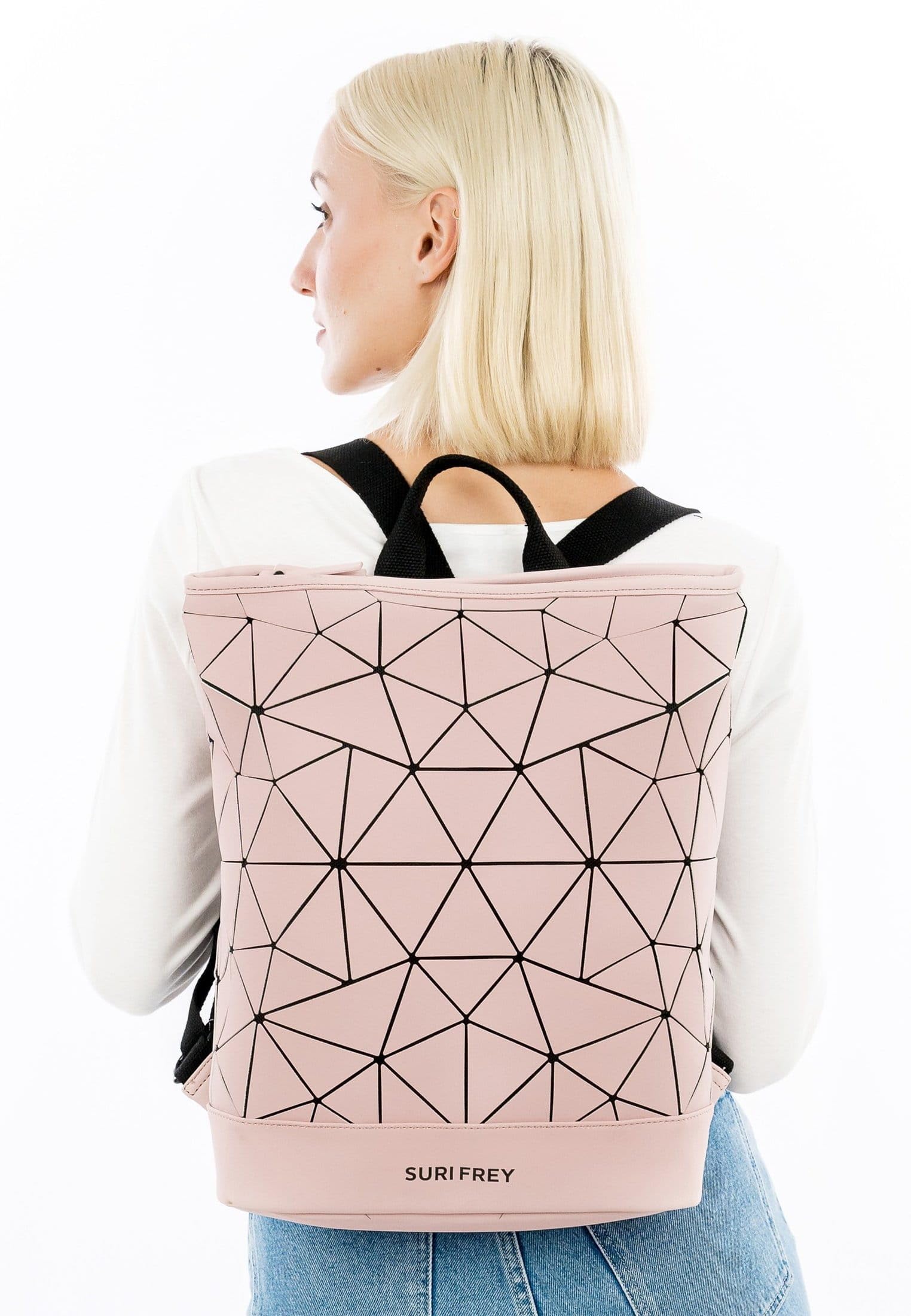 SURI FREY Jessy-Lu City Backpack L Rucksack Darkrose 9,2L