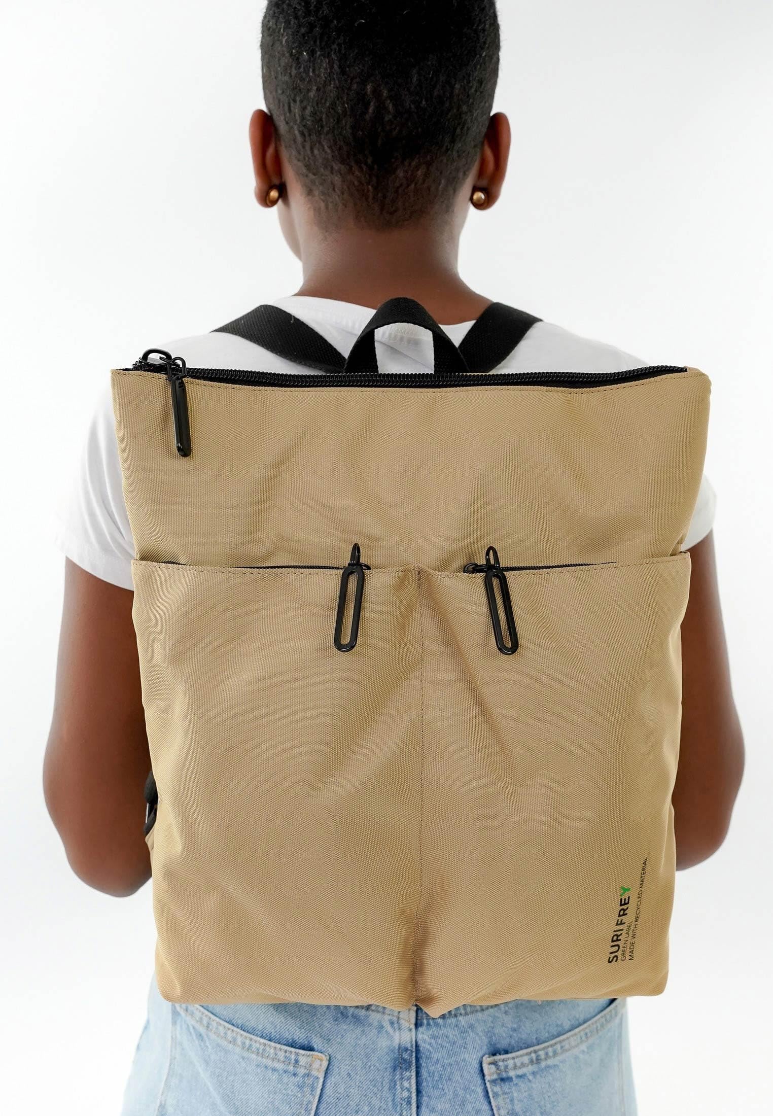SURI FREY Jenny Tanny Rucksack Sand Tabletfach