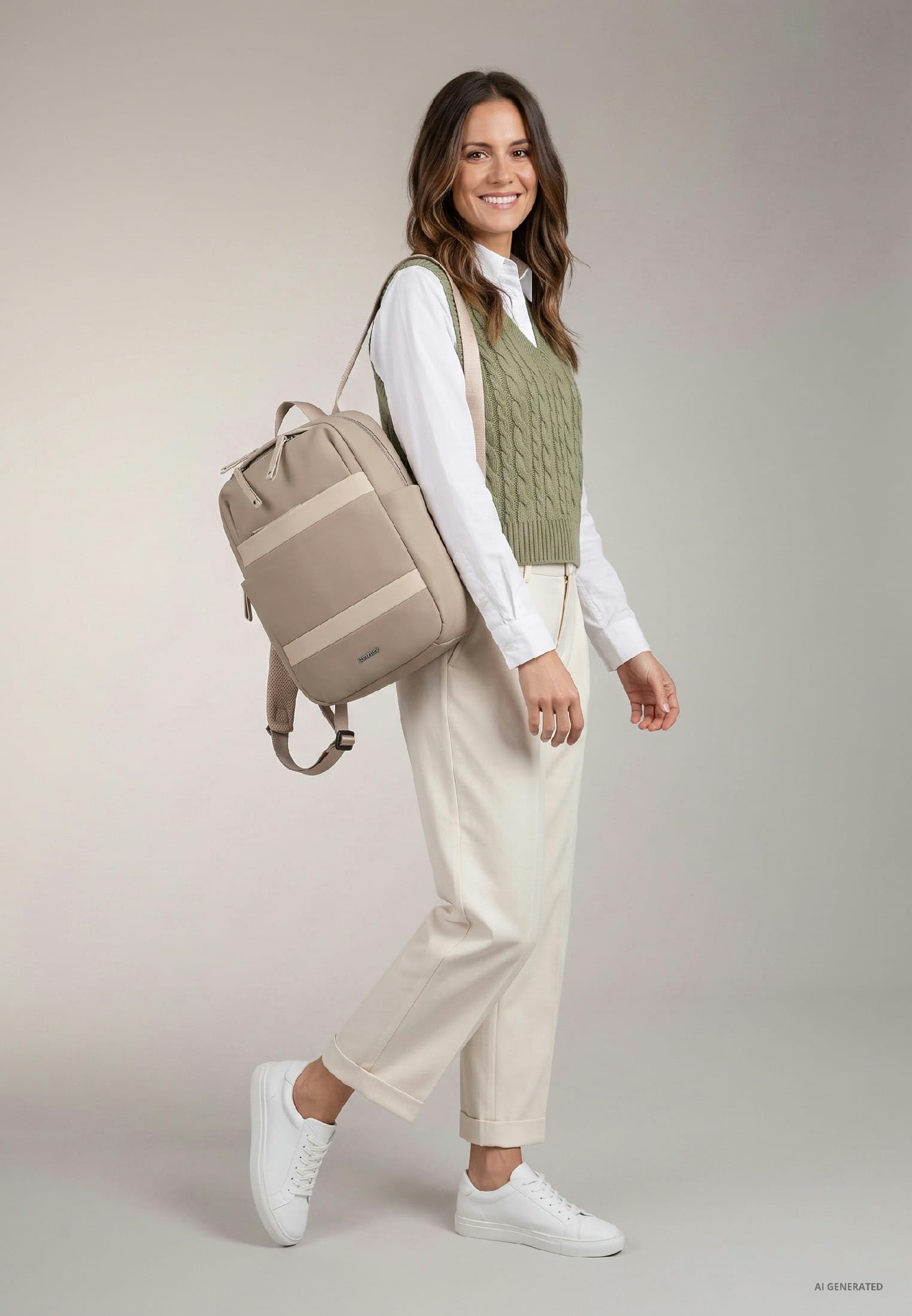 SURI FREY SFY Dotty 17501 Rucksack Sand zweifarbig