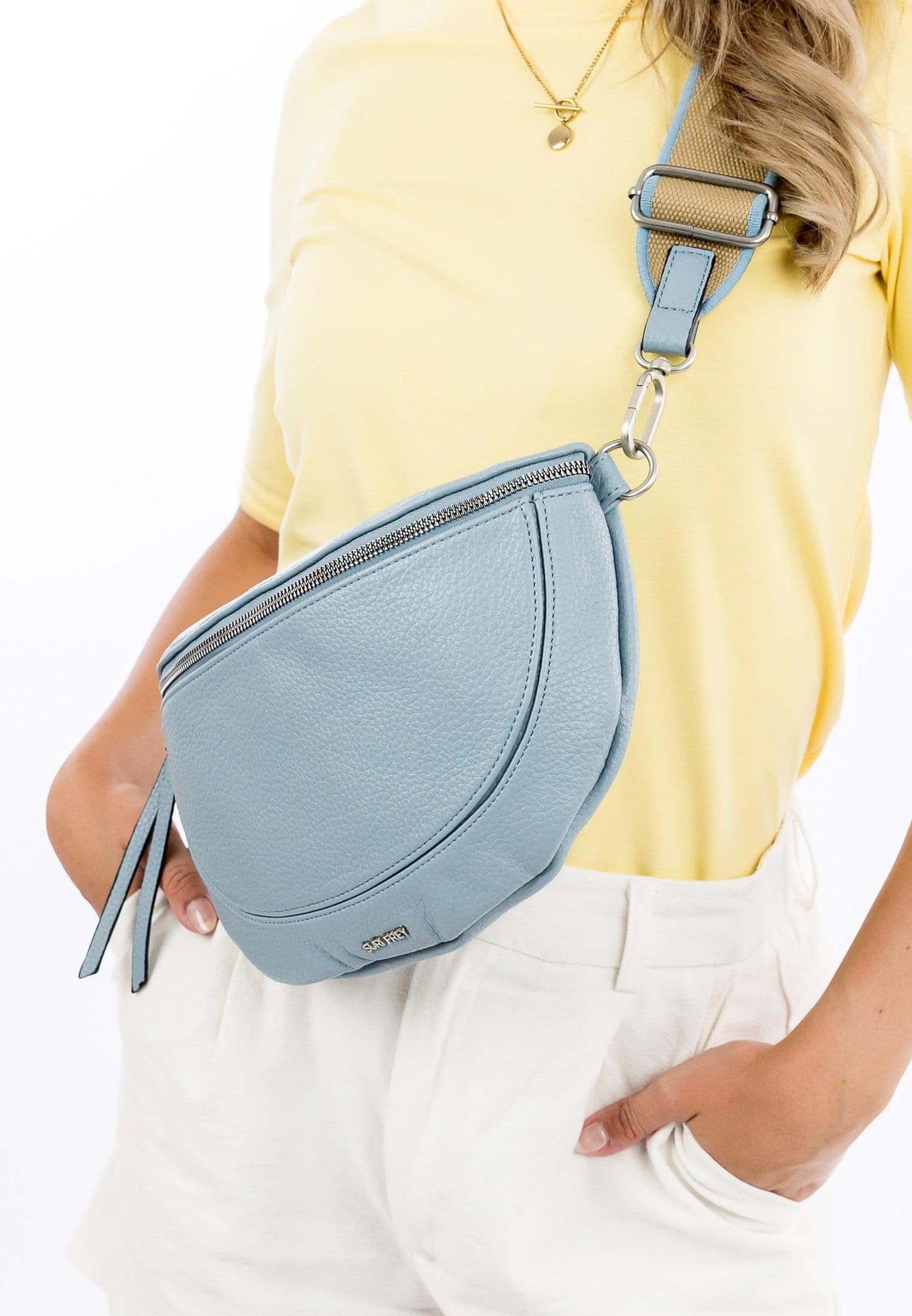 SURI FREY Kimberly Crossover Umhängetasche Crystal Blue
