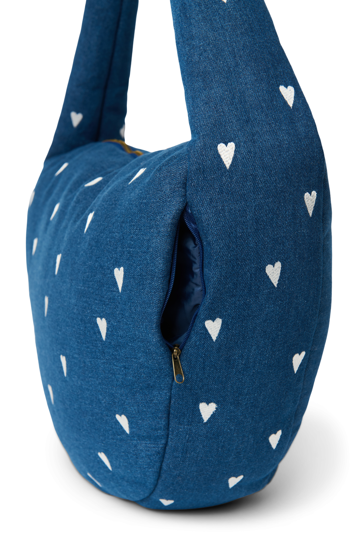 Studio Noos Denim Umhängetasche dunkelblau Hearts