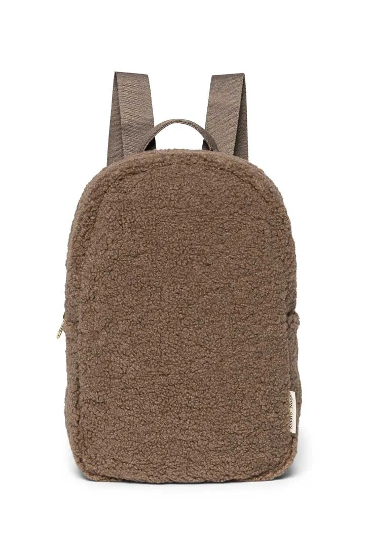 Studio Noos Teddy Mini Rucksack Brown für 0-5 Jahre