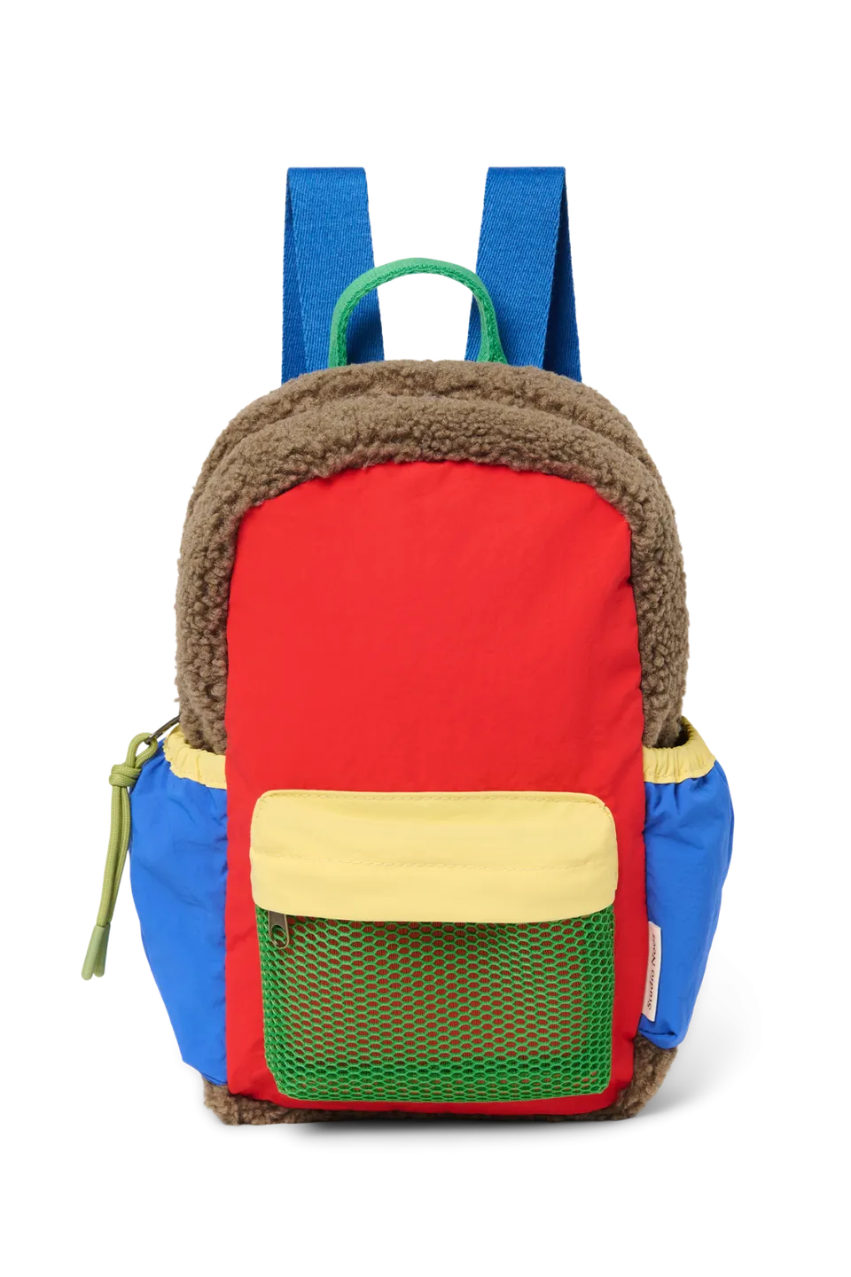 Studio Noos Patchwork Mini Rucksack Fiery Red Kleinkind