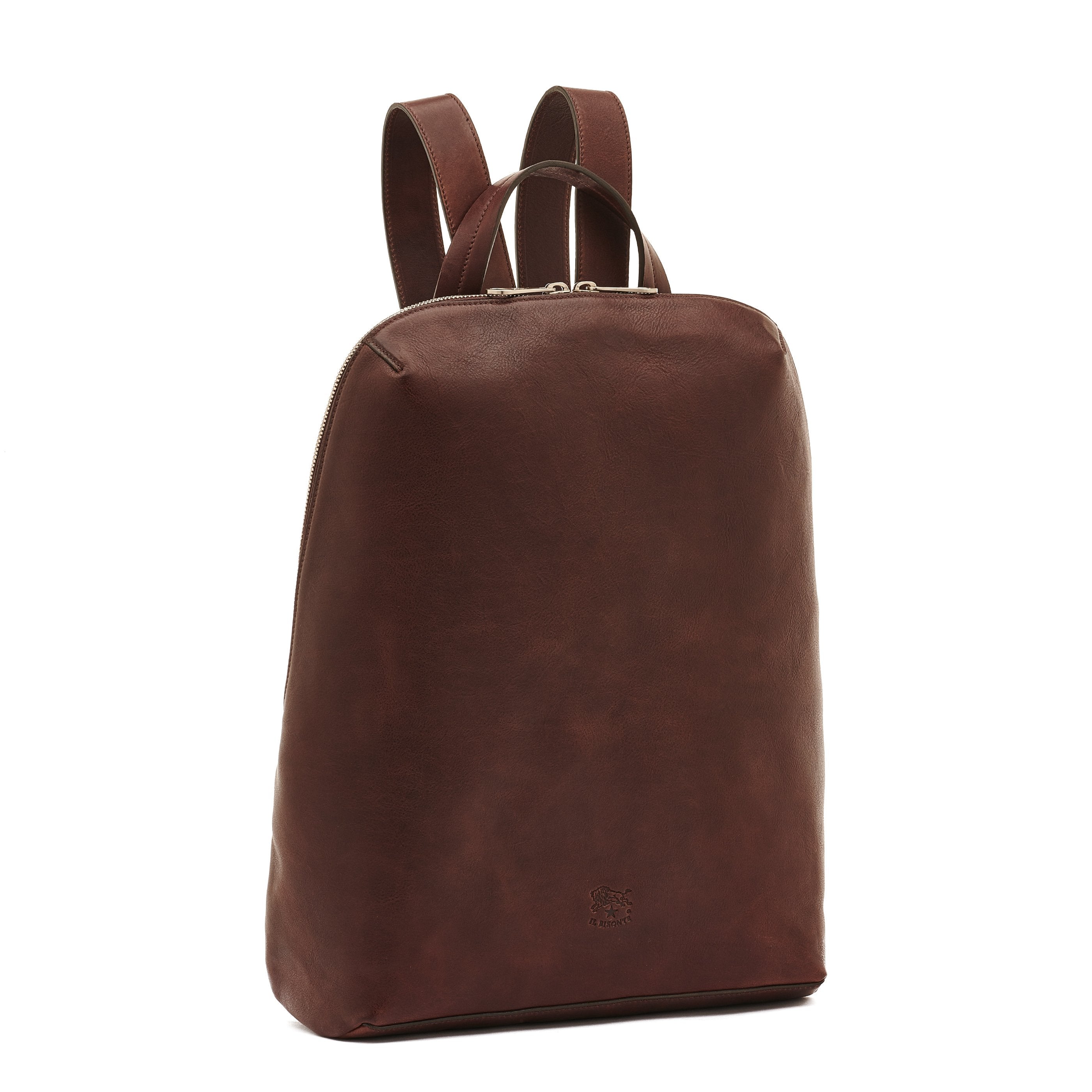 Il Bisonte Duccio Rucksack Kaffee Vollleder