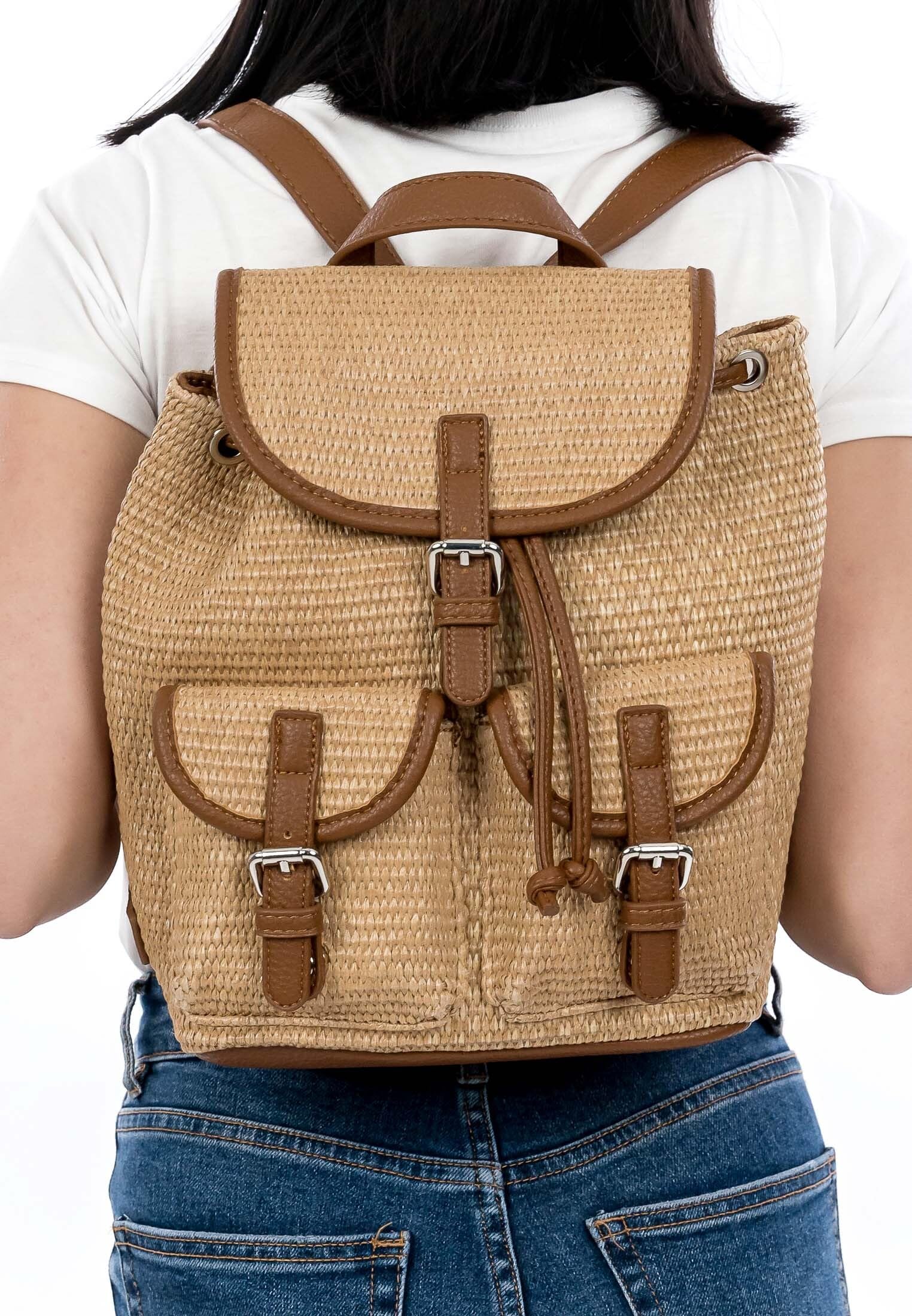 SURI FREY SFY Cady Backpack Rucksack Sand beige 24x27 cm