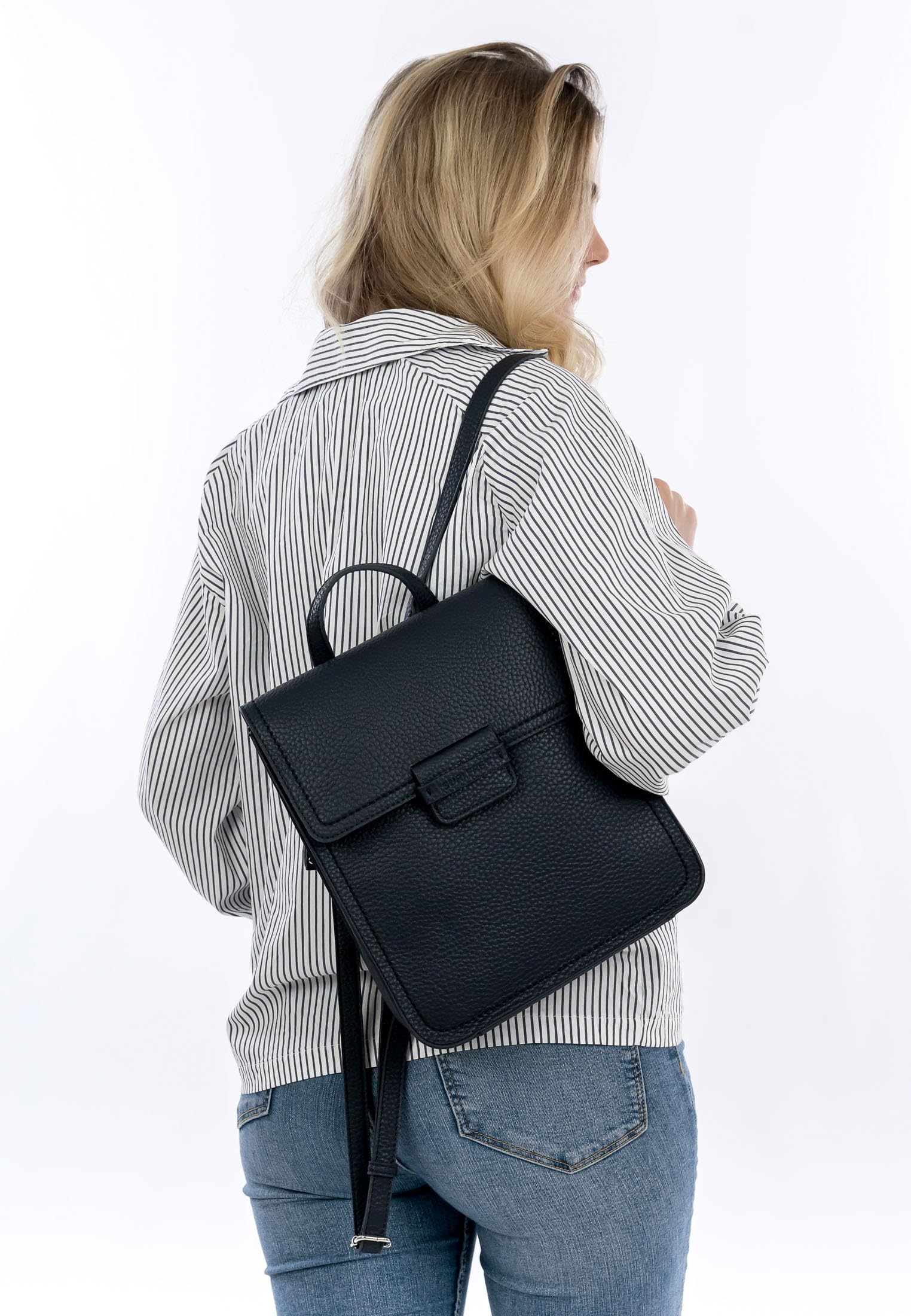 SURI FREY Berly Backpack Rucksack Blue blau 25x30 cm