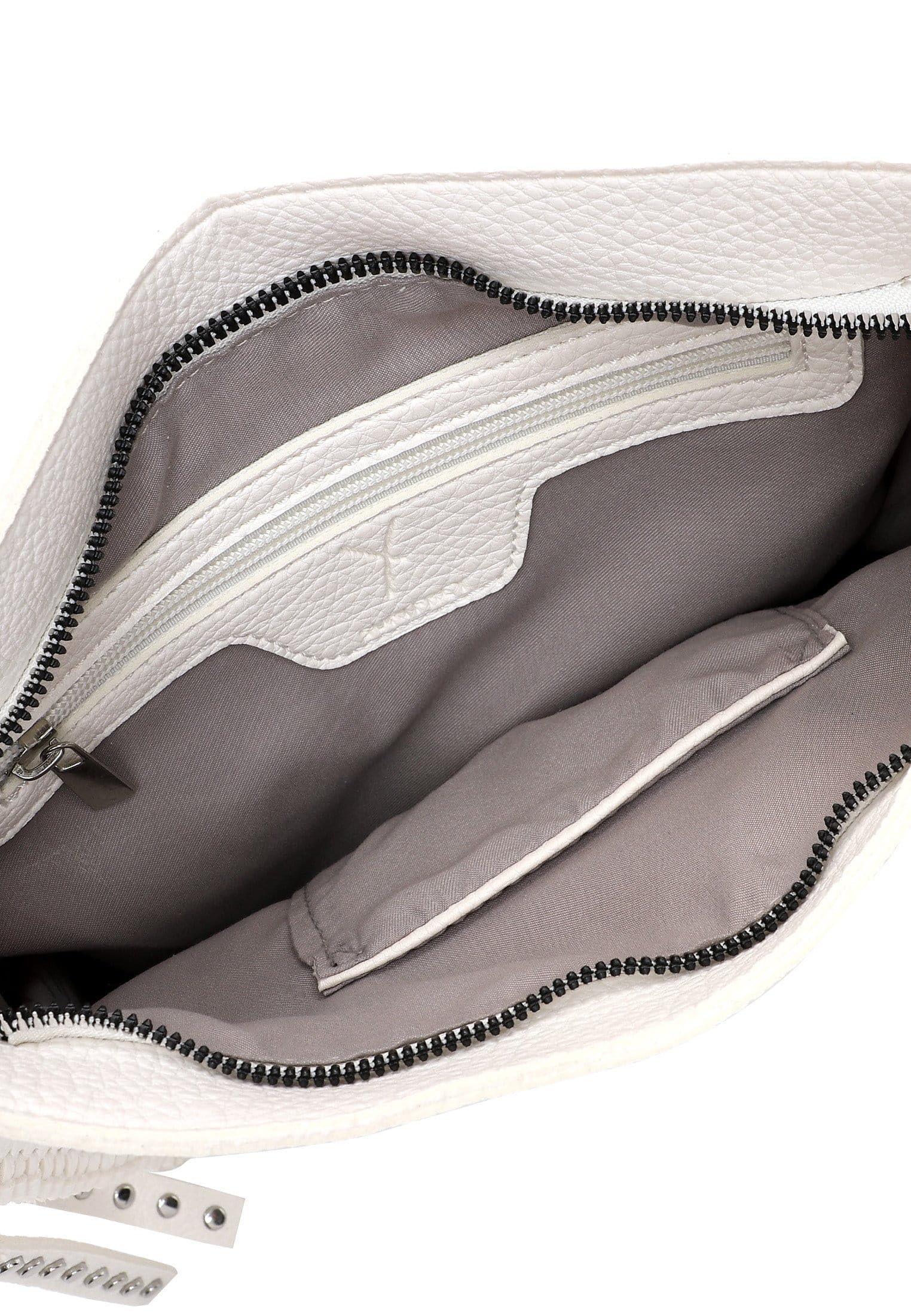 SURI FREY Franzy Crossover Umhängetasche Weiß 24cm