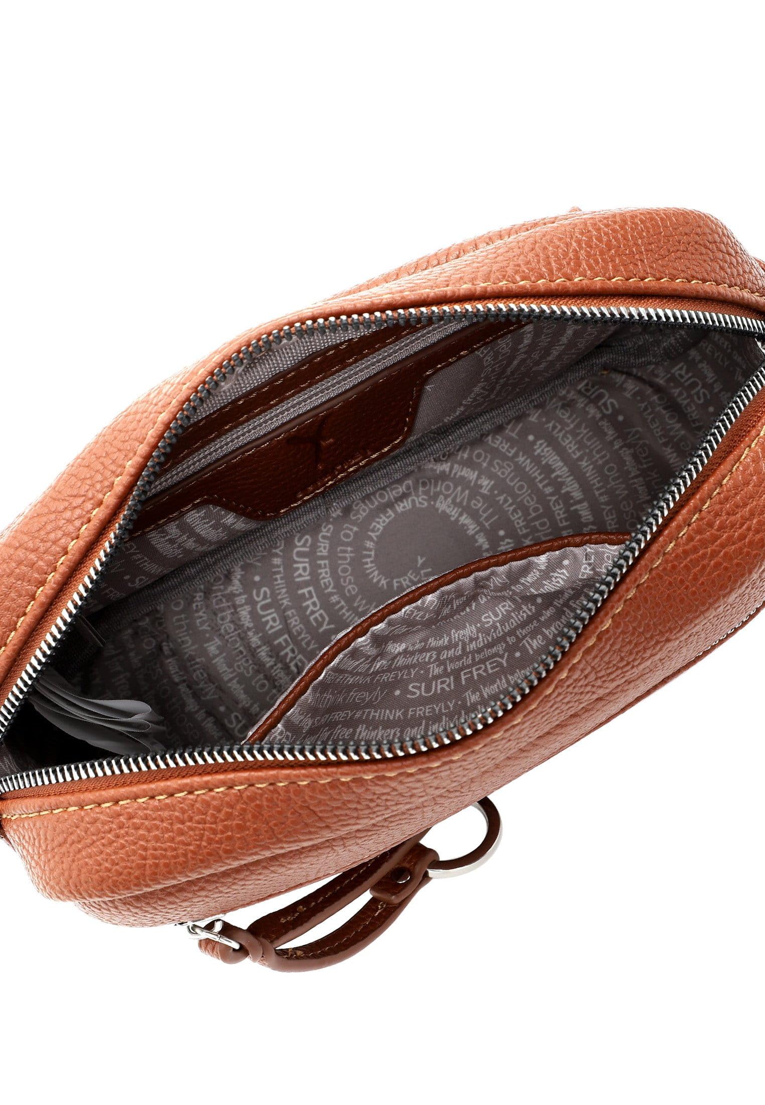 SURI FREY Debby Crossover Bag Umhängetasche Cognac