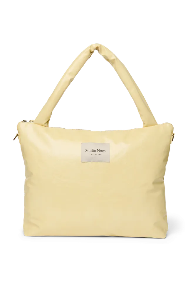 Studio Noos Vegan Wickeltasche Buttergelb
