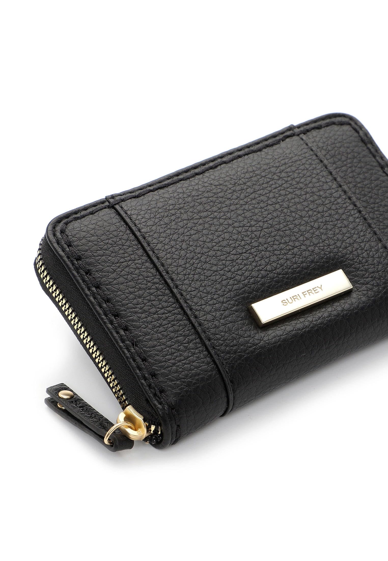 SURI FREY Ginny Zip Around Wallet Geldbörse Schwarz