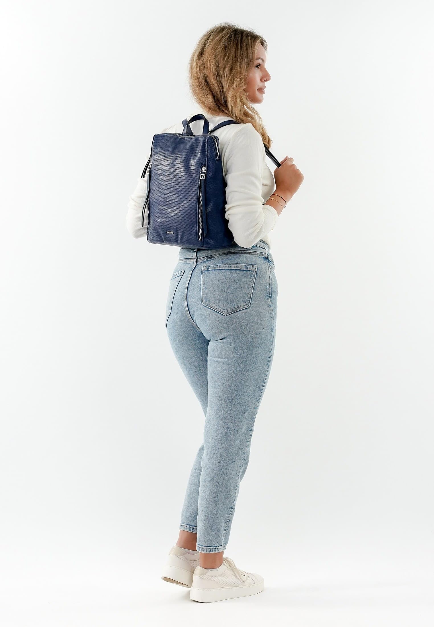 SURI FREY Suzy 14316 Rucksack Navy vegan