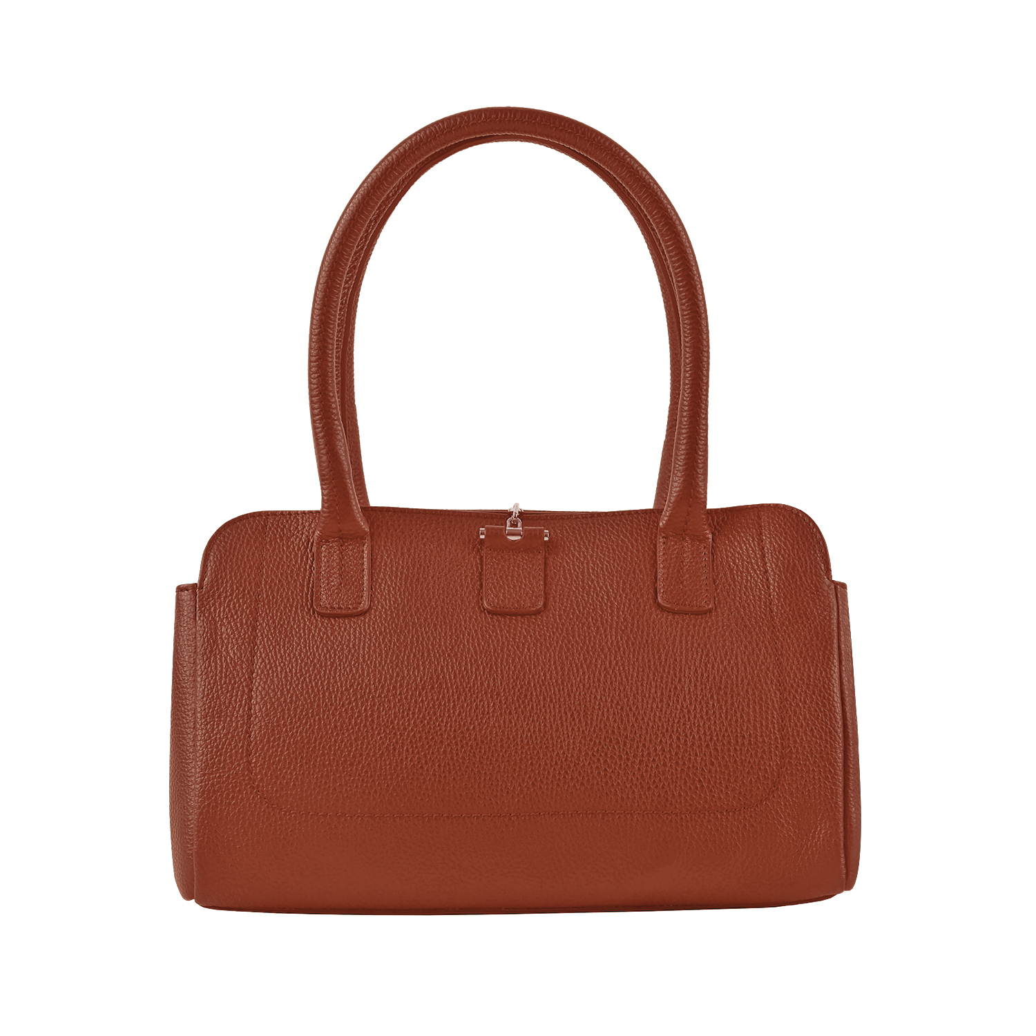Lamarthe Paris Schultertasche Rostrot Rindsleder