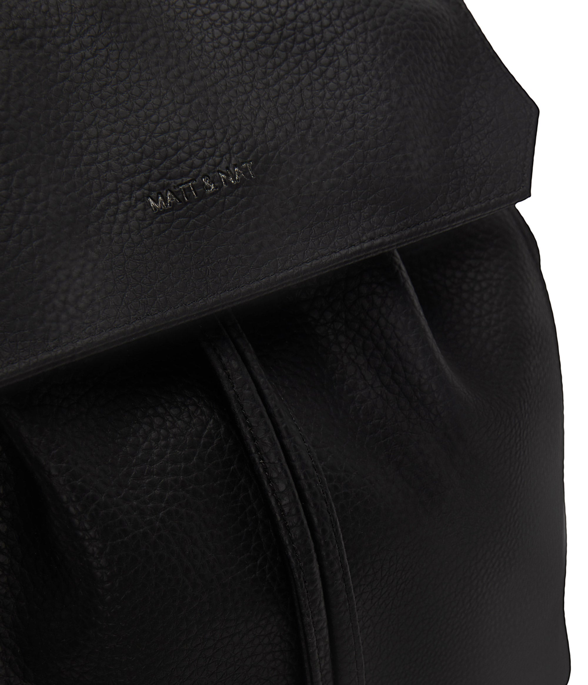 Matt & Nat Purity MUMBAI MED Rucksack Schwarz recycelt