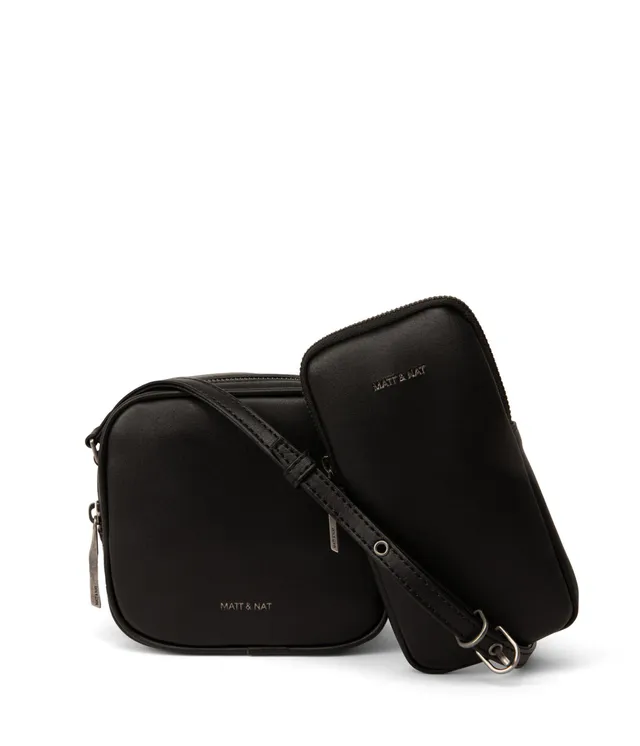 Matt & Nat Arbor Swae Umhängetasche Schwarz vegan