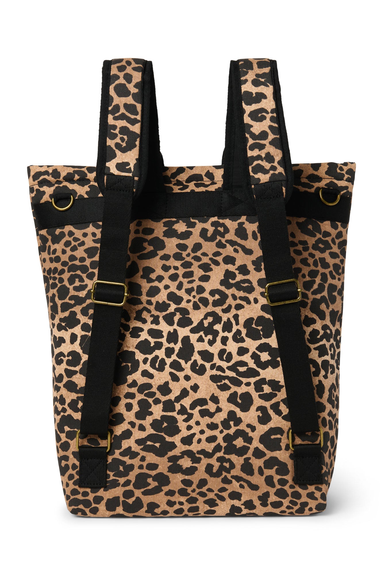 Studio Noos Cotton Adult Rucksack Braun Leopard