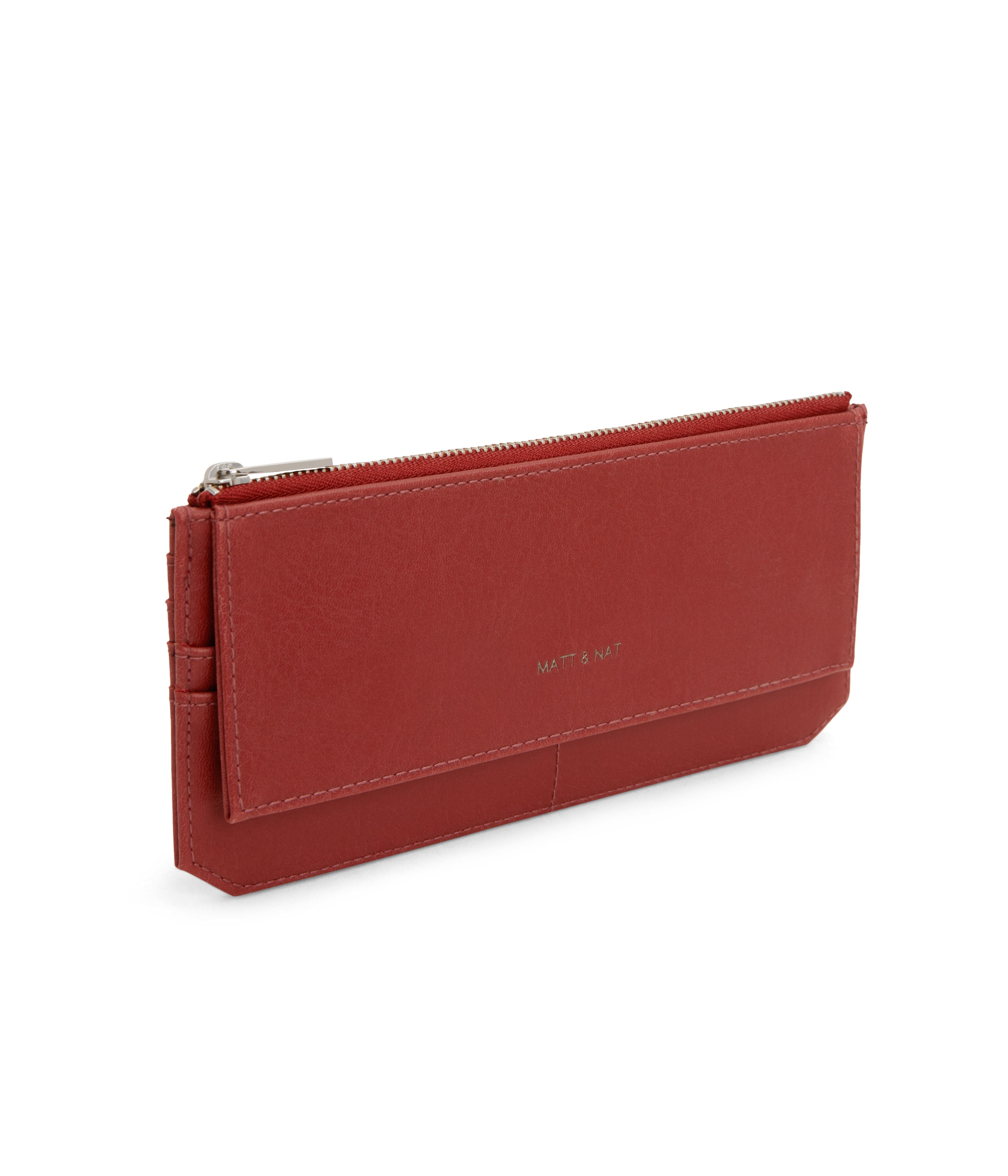 Matt & Nat Perla Vintage Geldbörse Schwarz vegan
