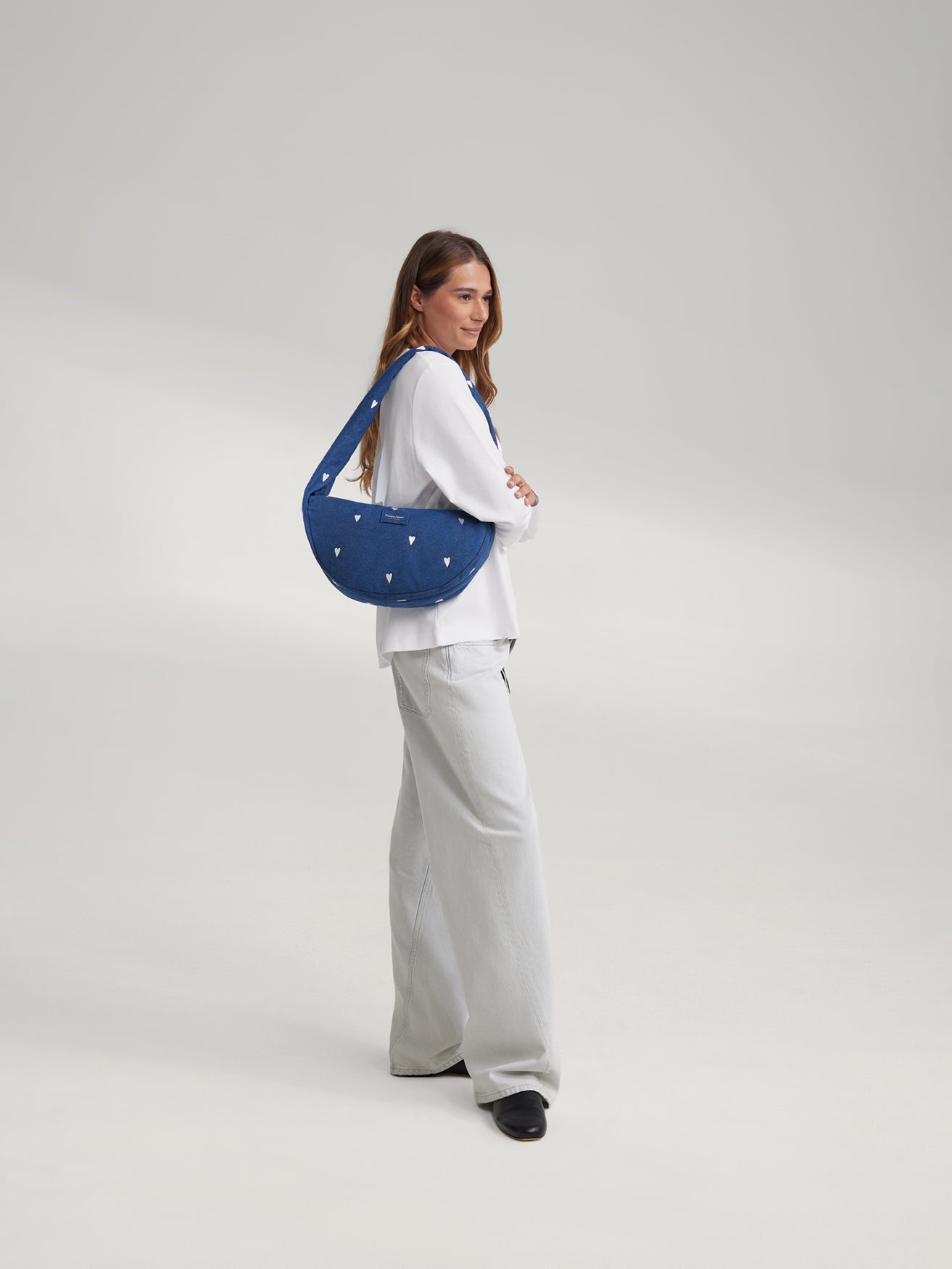 Studio Noos Denim Mini Cross Body Bag Umhängetasche