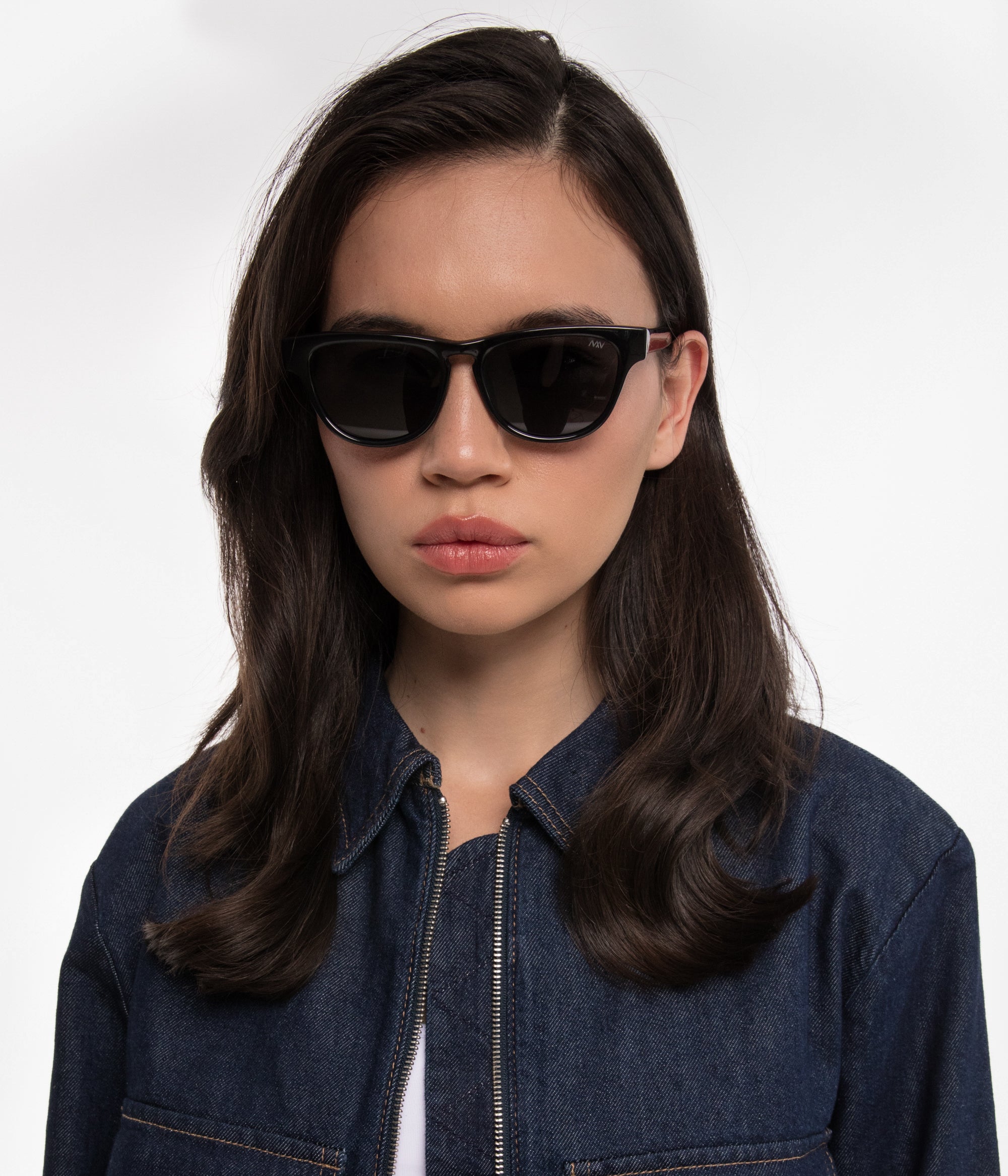 Matt & Nat Maxi Wayfarer Sonnenbrille Smoke polarisiert