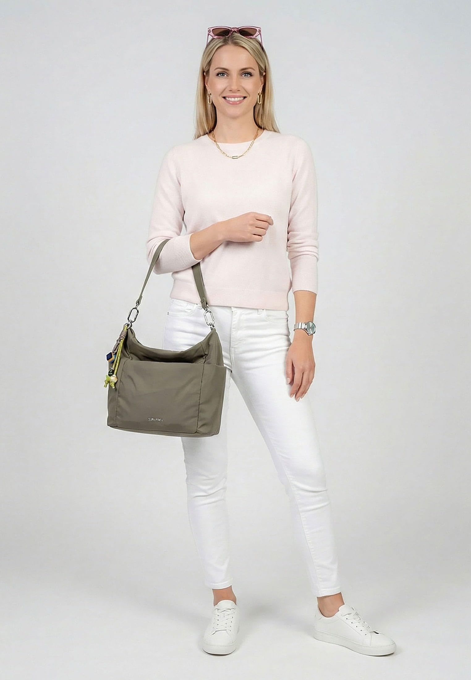 Suri Frey SFY Sissy Hobo Bag Schultertasche Khaki