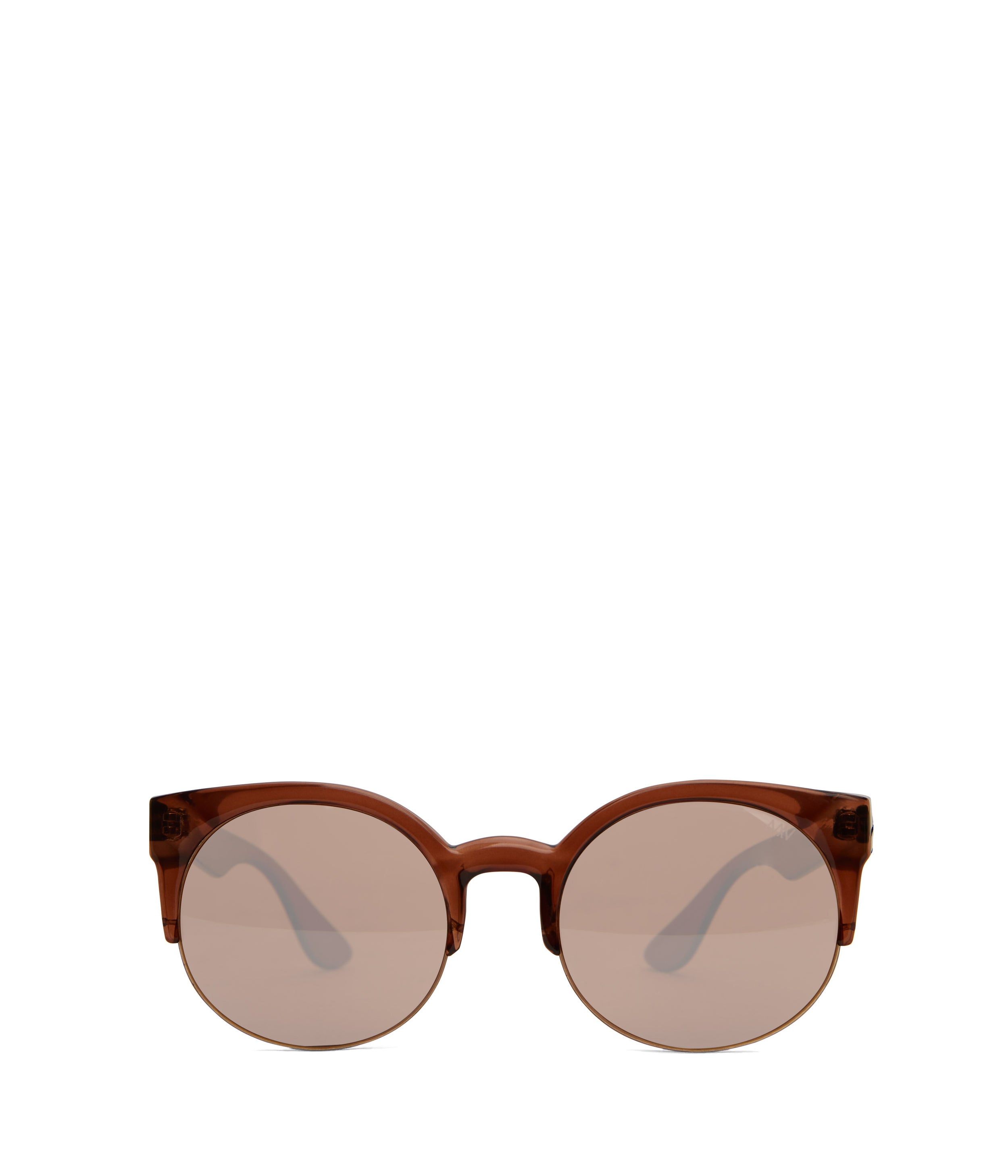 Matt & Nat Overt Clubmaster Sonnenbrille Braun