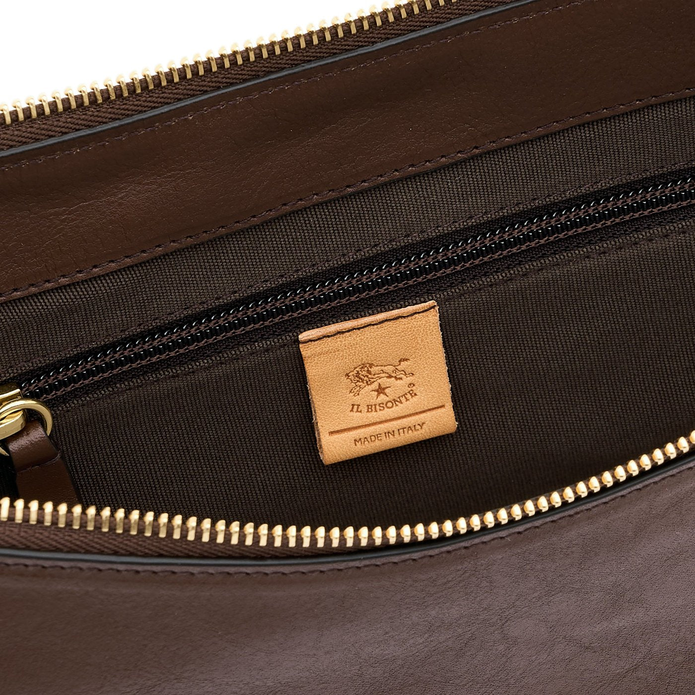 Il Bisonte Oliveta Hobo Tasche Tabakbraun Vollleder