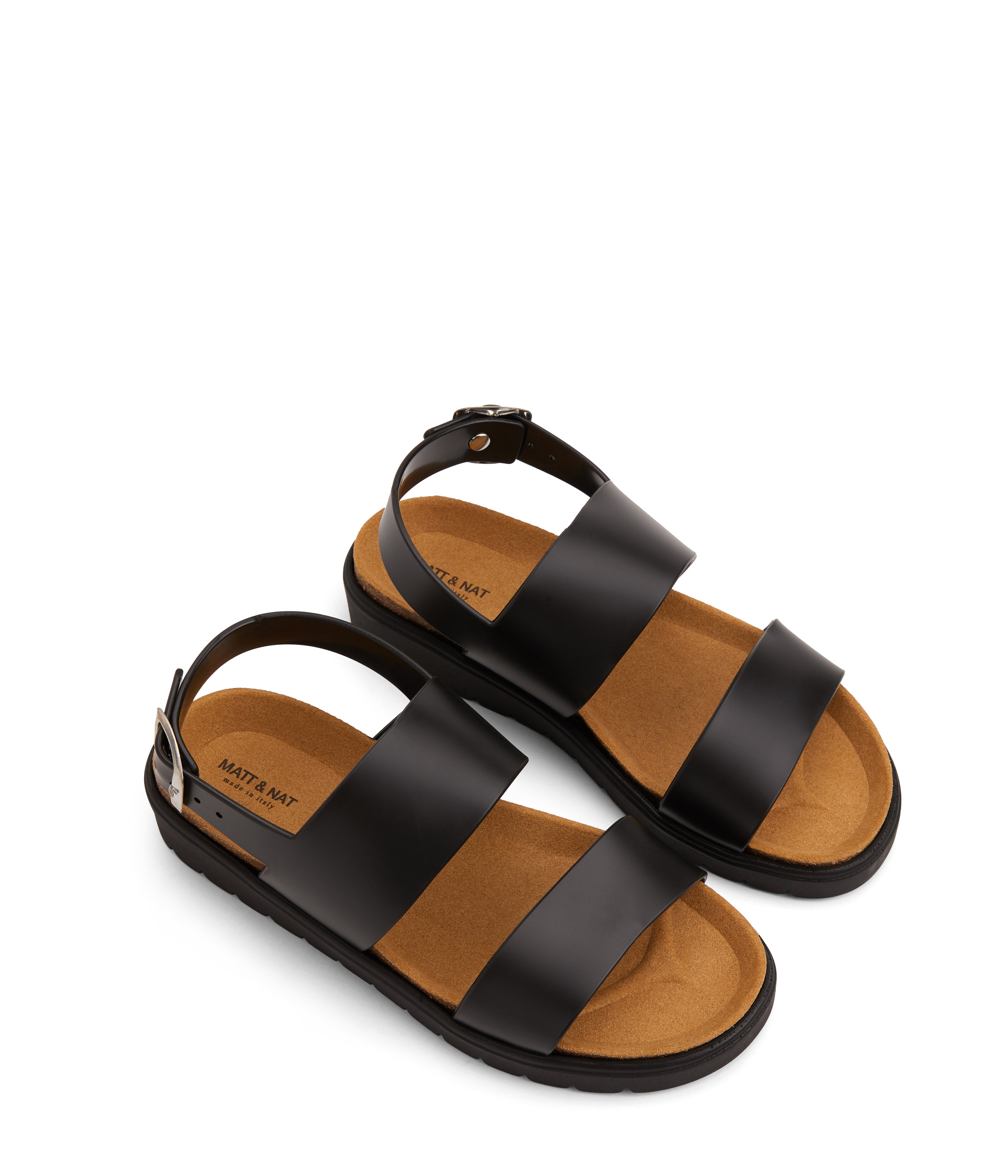 Matt & Nat Ashai Sandalen Damen Schwarz Vegan
