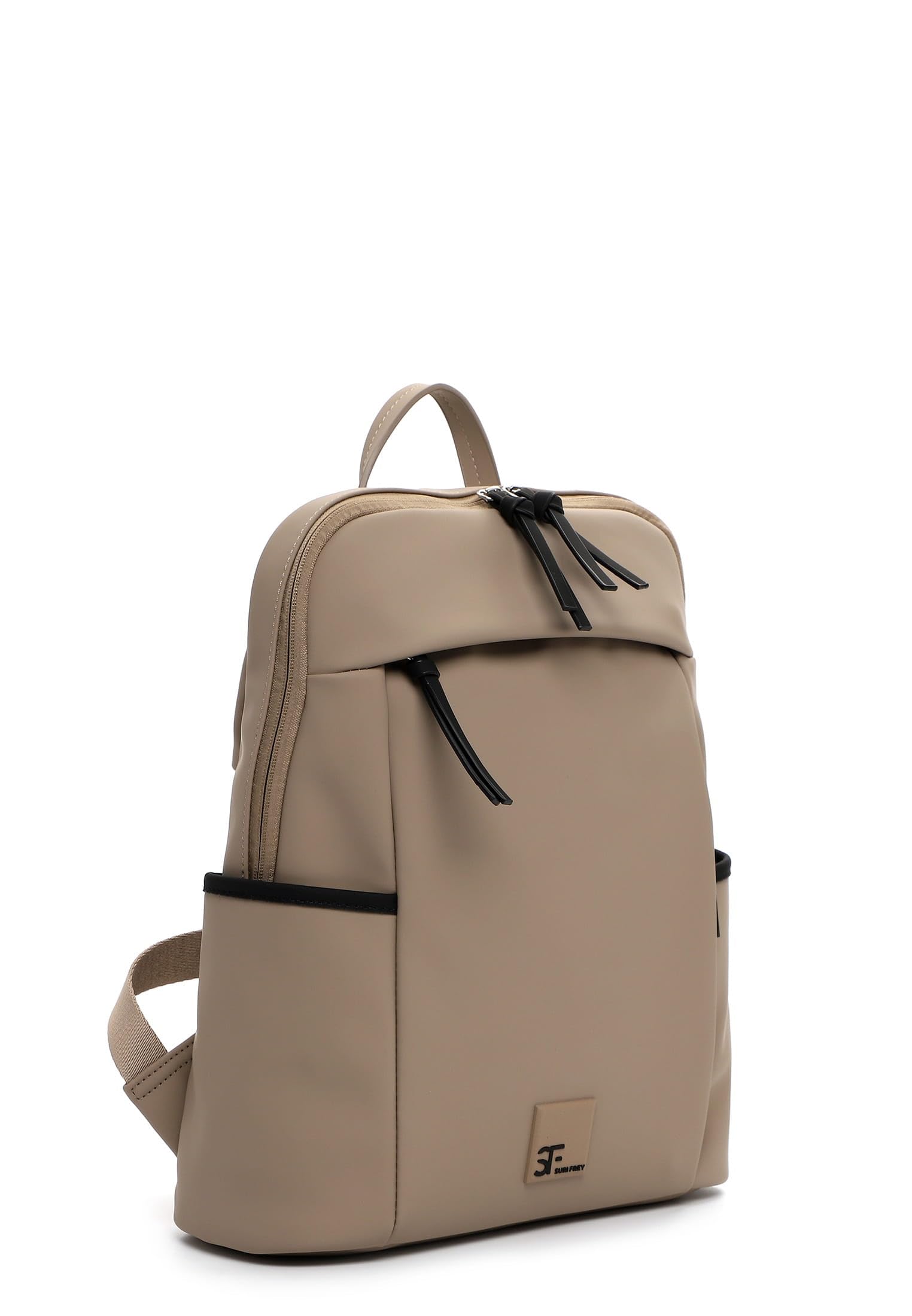 SURI FREY SFY Shiny Cityrucksack Sand Laptopfach