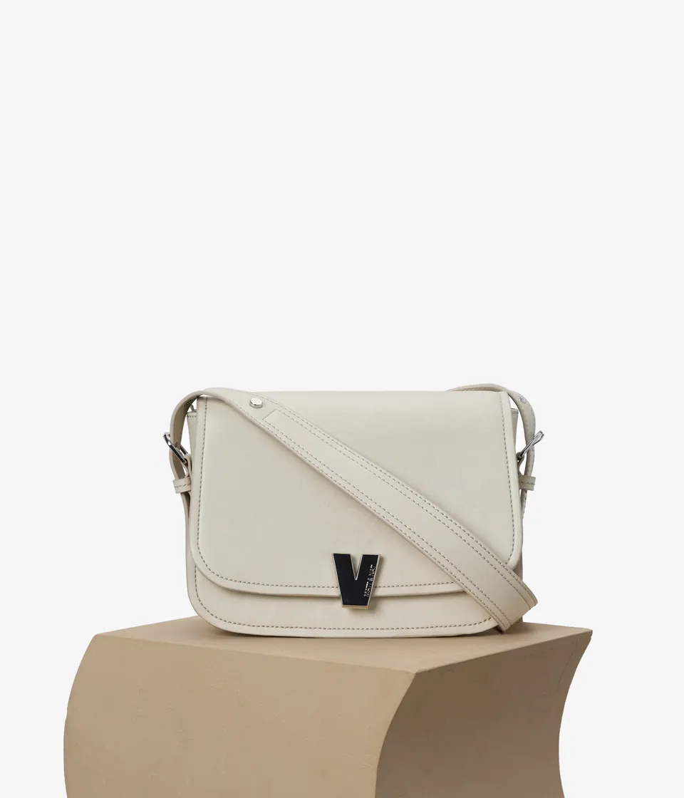 Matt & Nat Vintage Hatun Umhängetasche Schwarz vegan