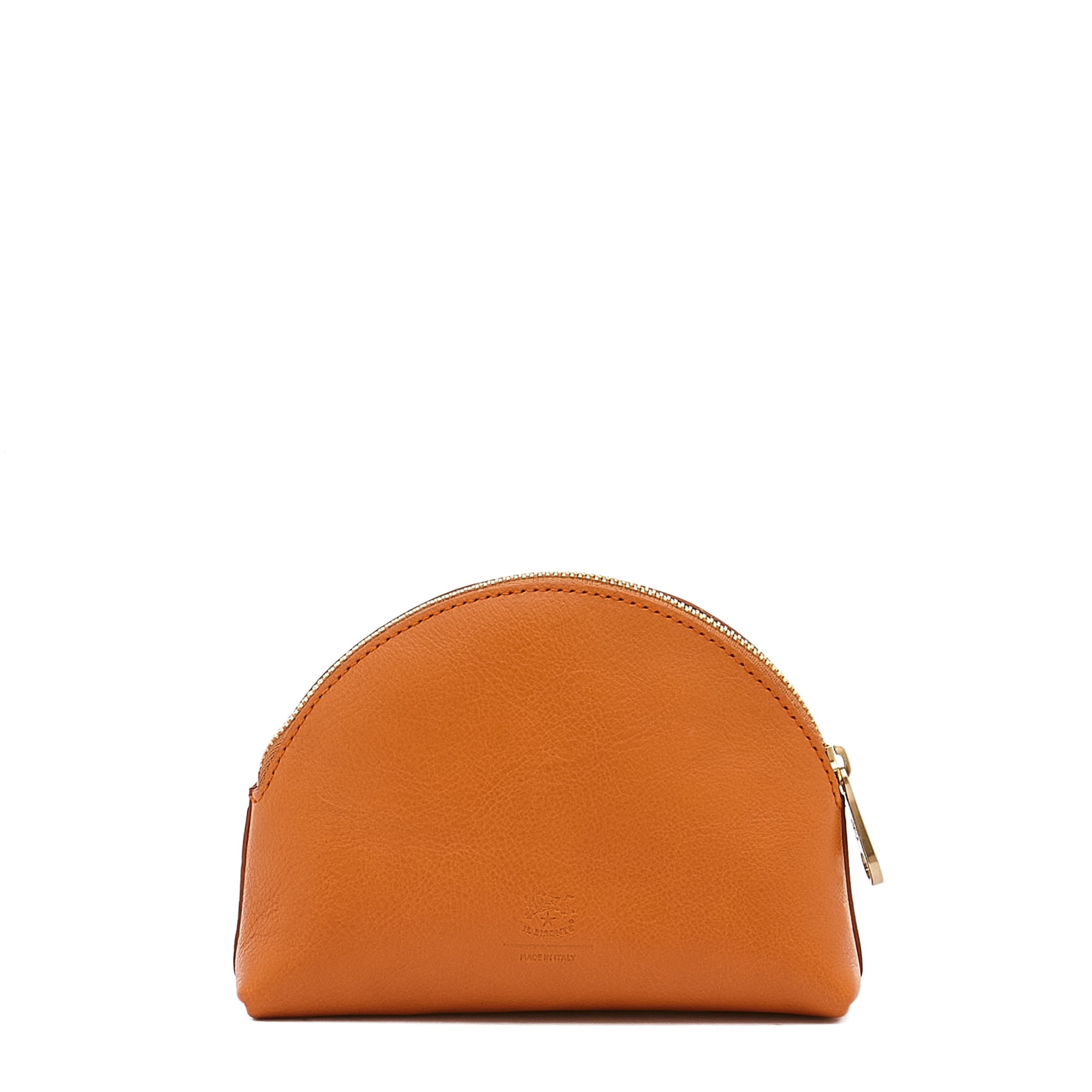 Il Bisonte Bigallo Pouch Clutch Karamell Vollleder