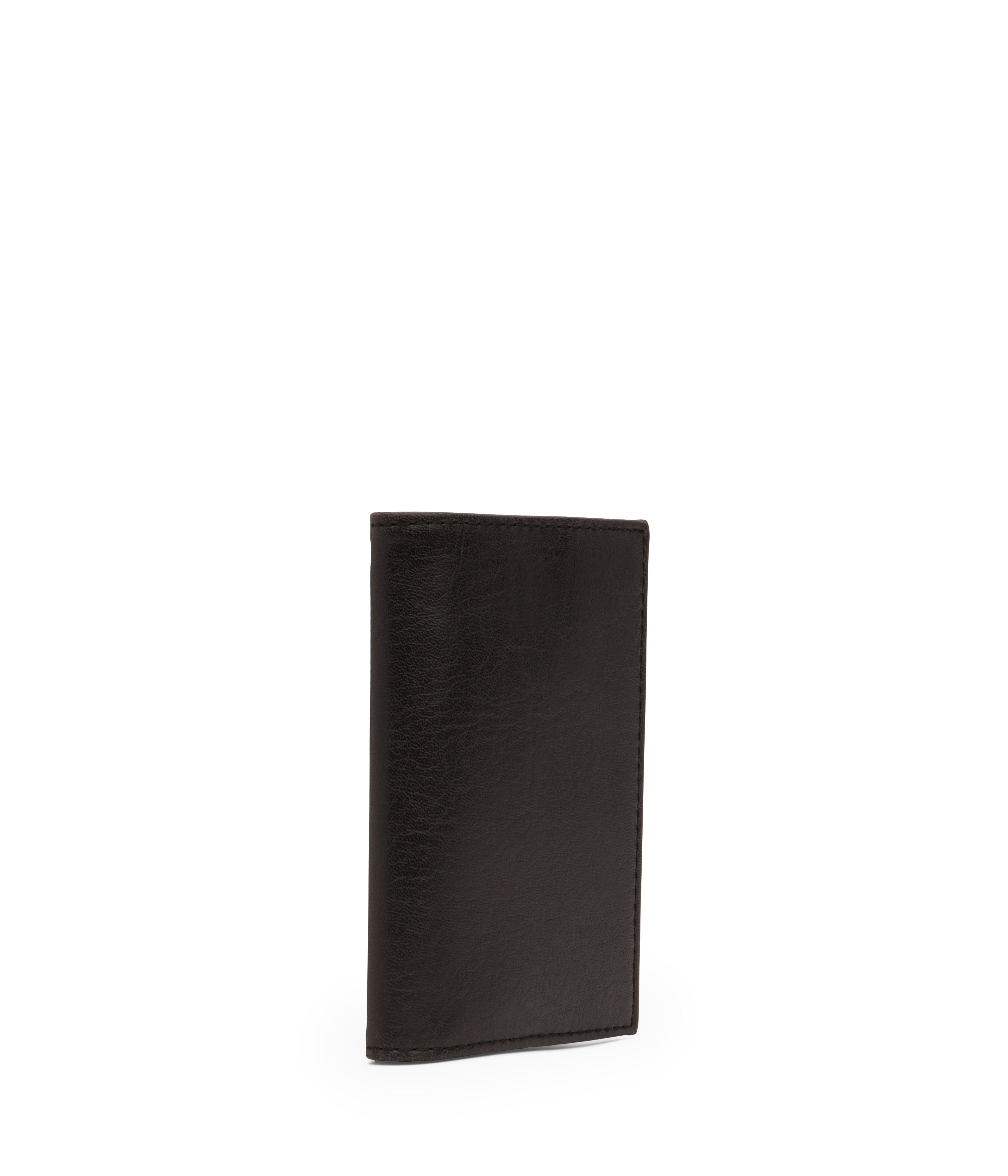 Matt & Nat Vintage York Kartenetui Schwarz slim