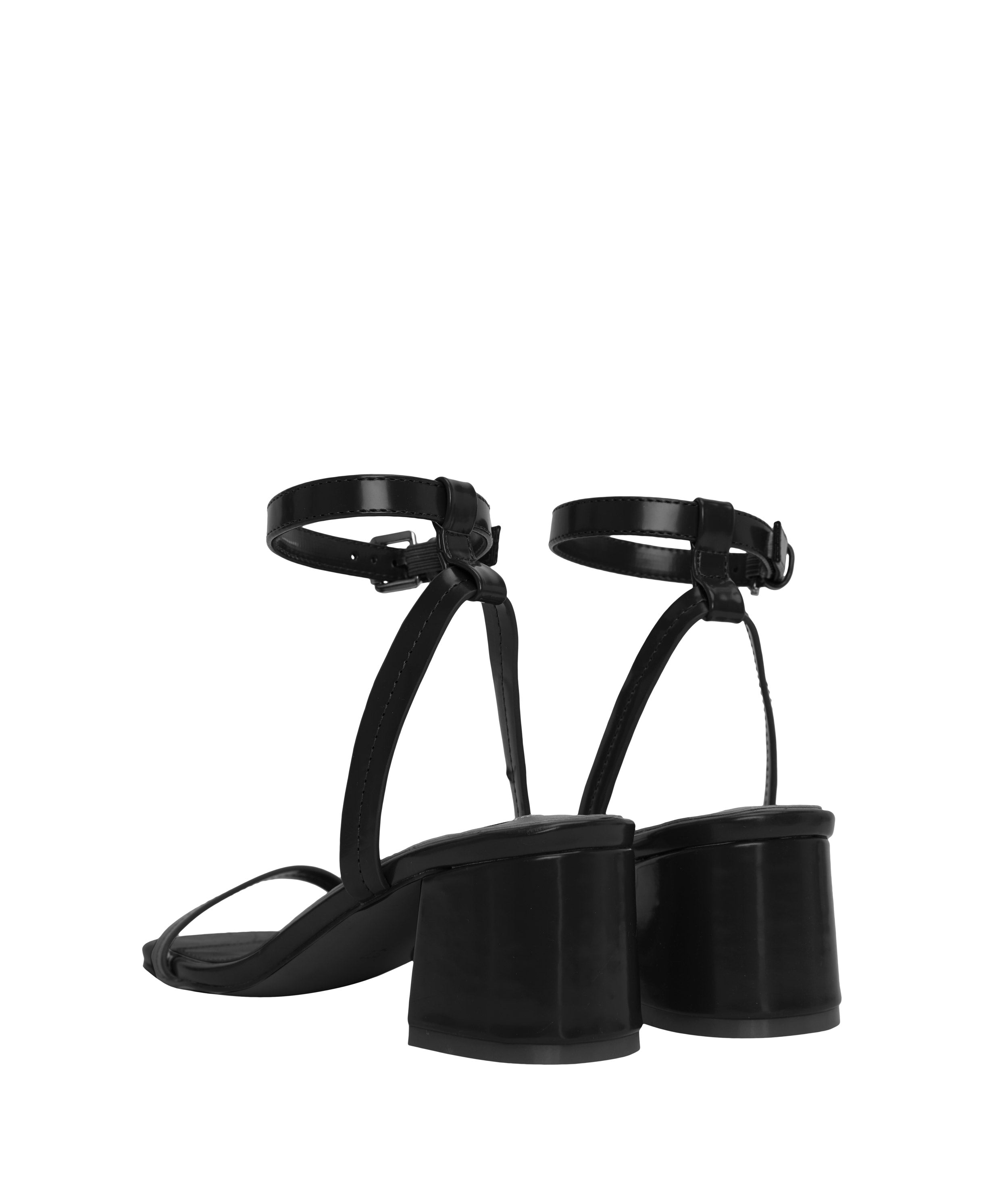 Matt & Nat Fior Sandalen Schwarz Blockabsatz Gr 38