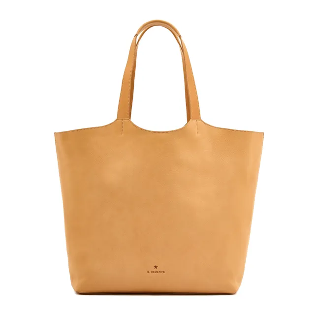 Il Bisonte Yolo Shopper Natur Vintage-Leder