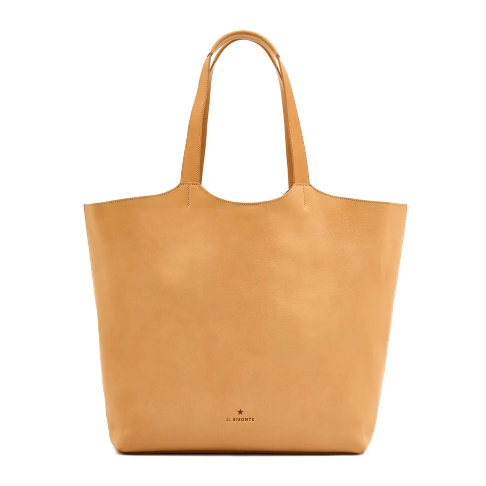 Il Bisonte Yolo Shopper Natur Vintage-Leder