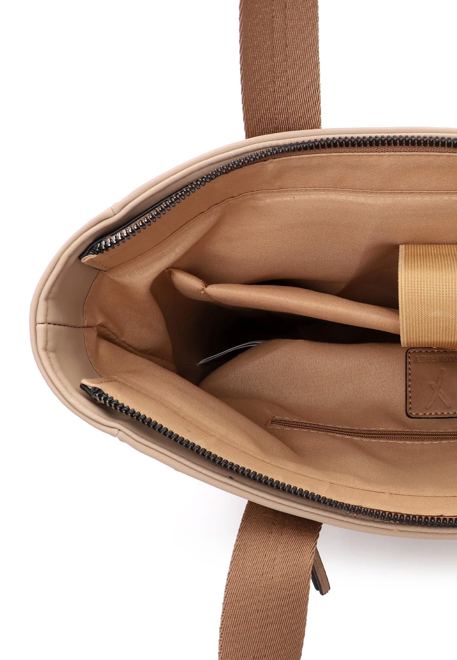 SURI FREY SFY Destiney 17116 Rucksack taupe zweifarbig