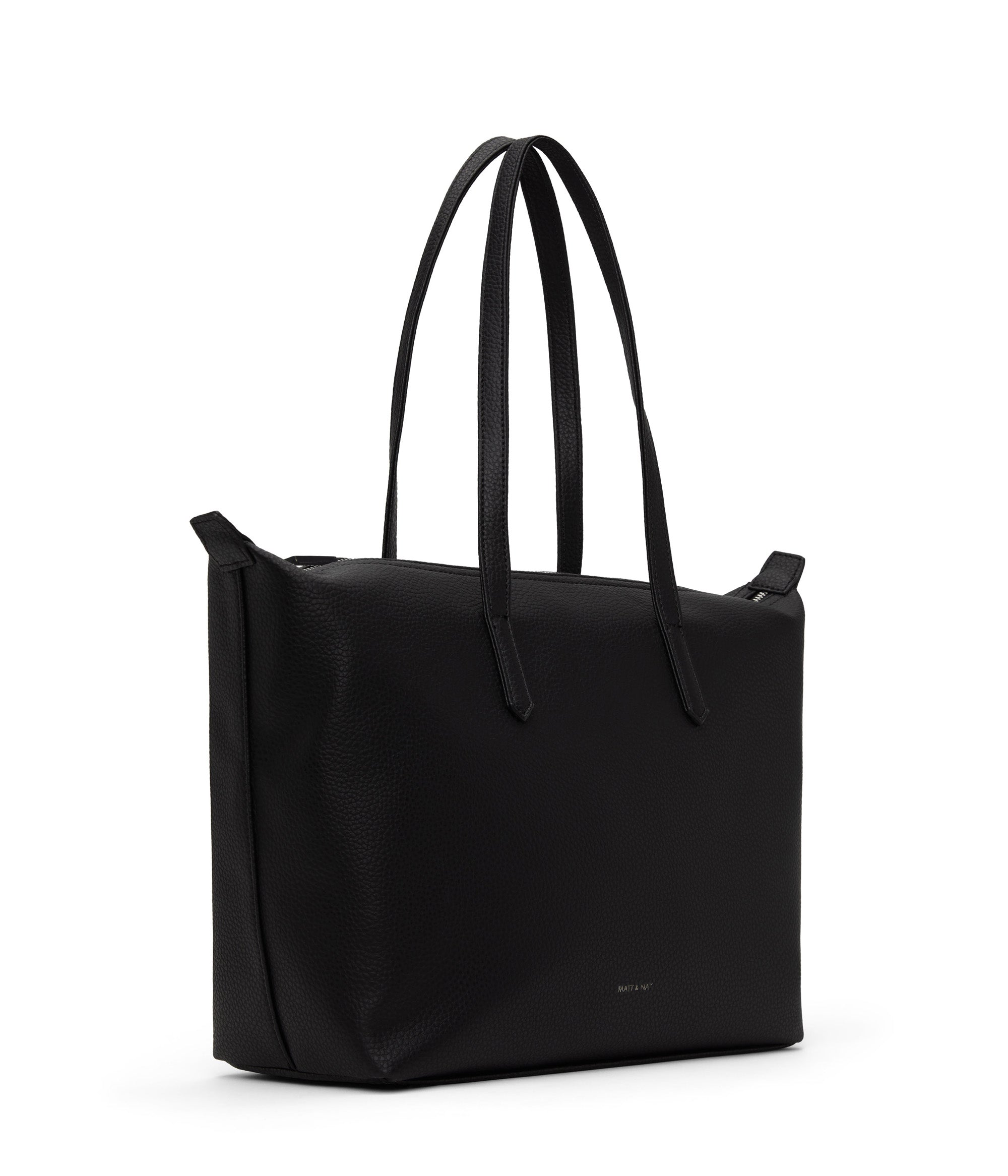 Matt & Nat Purity ABBI Shopper Schwarz Reissverschluss