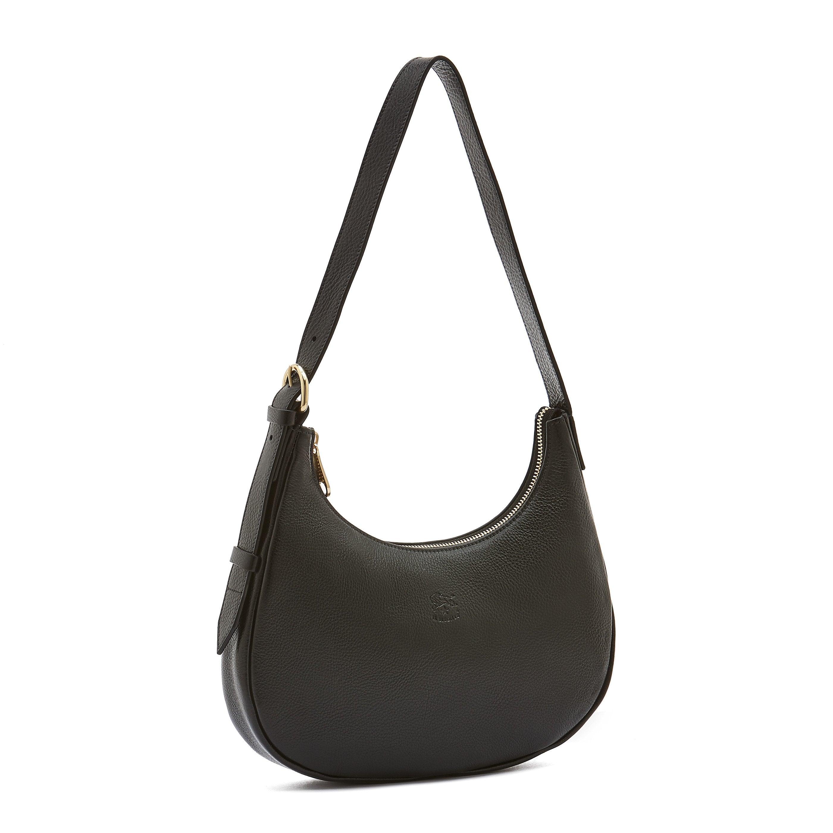 Il Bisonte Belcanto Handtasche Vollleder schwarz