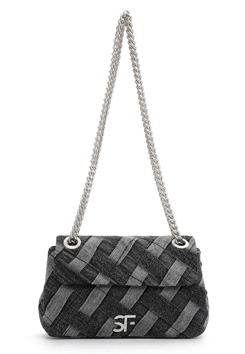 SURI FREY Bethy Shoulder Bag Schultertasche Schwarz Denim