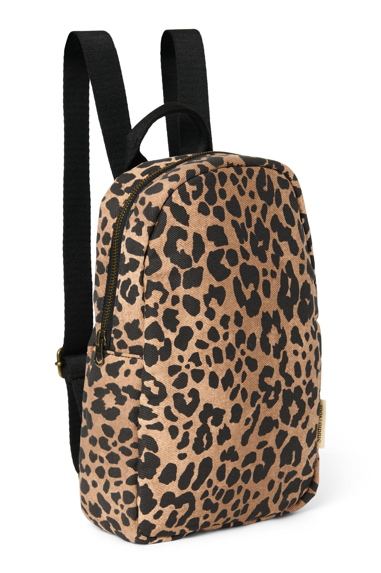 Studio Noos Cotton Mini Rucksack Brown Leopard