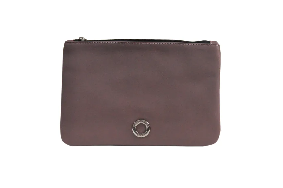 Lamarthe Rive RIV103 Lederpochette Hellrosa Vollleder